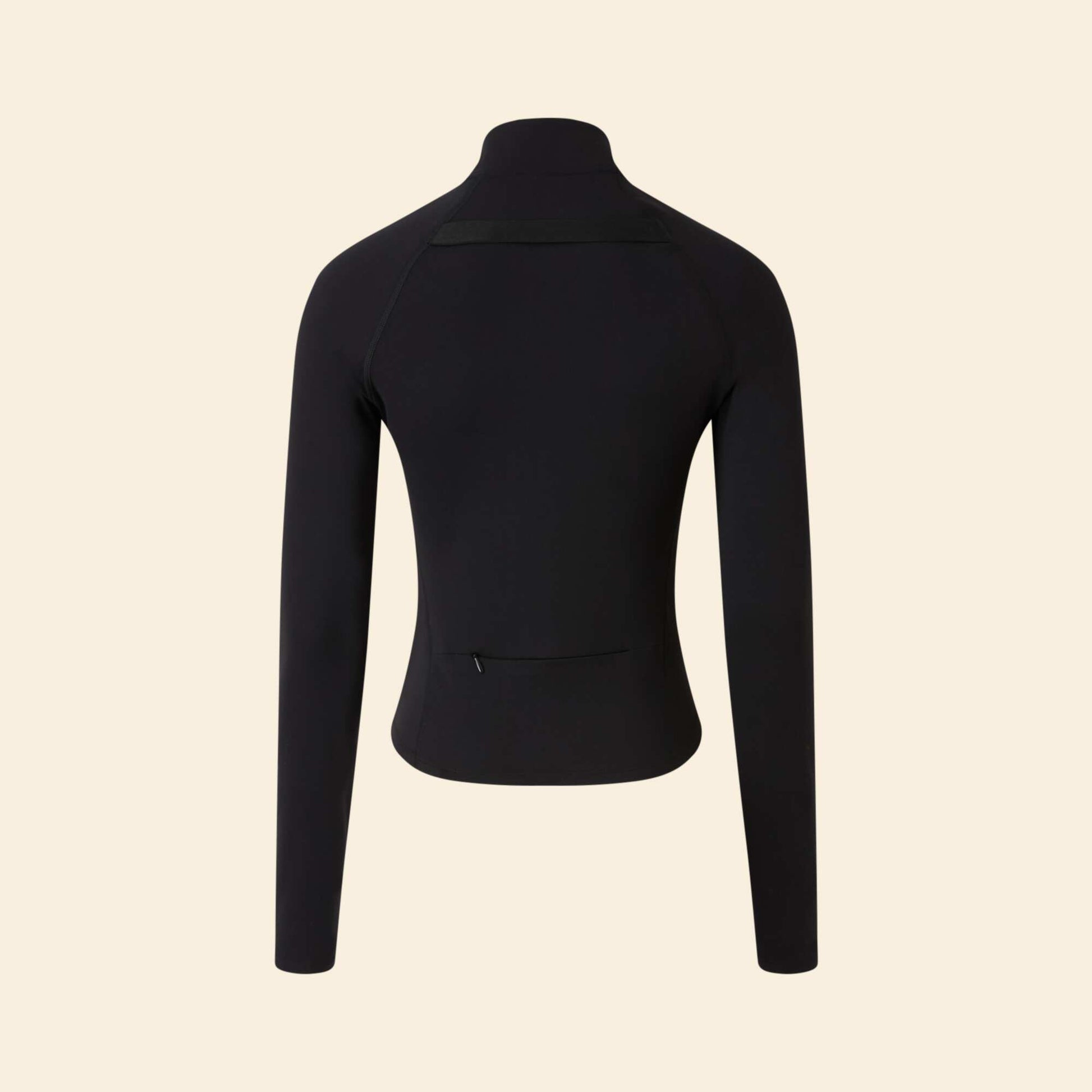 Zipped Sports Jacket BLACK