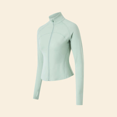 Zipped Sports Jacket GREEN