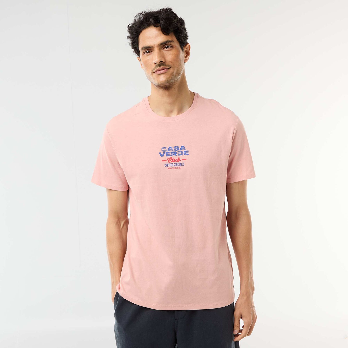 Printed Graphic T-shirt PINK
