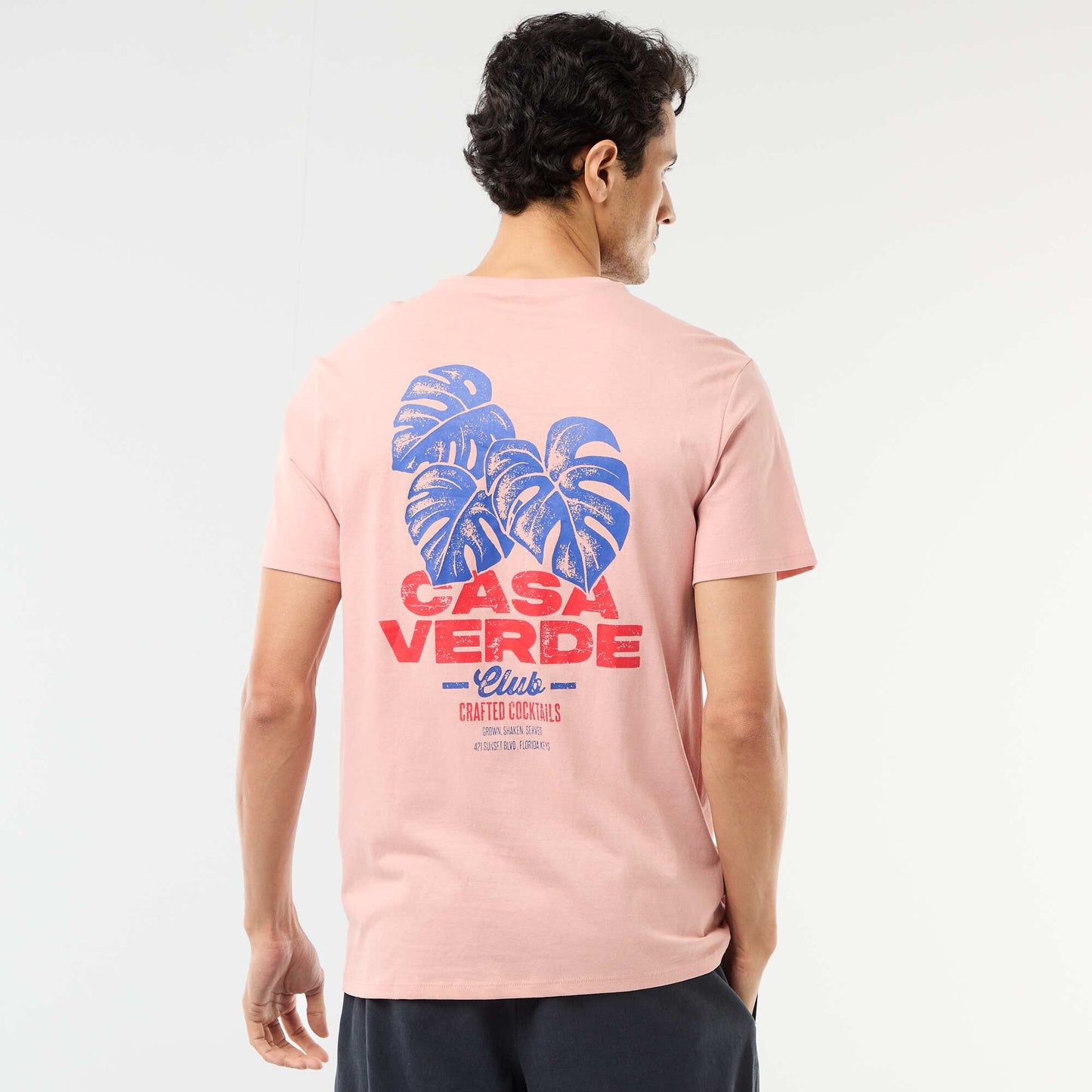 Printed Graphic T-shirt PINK
