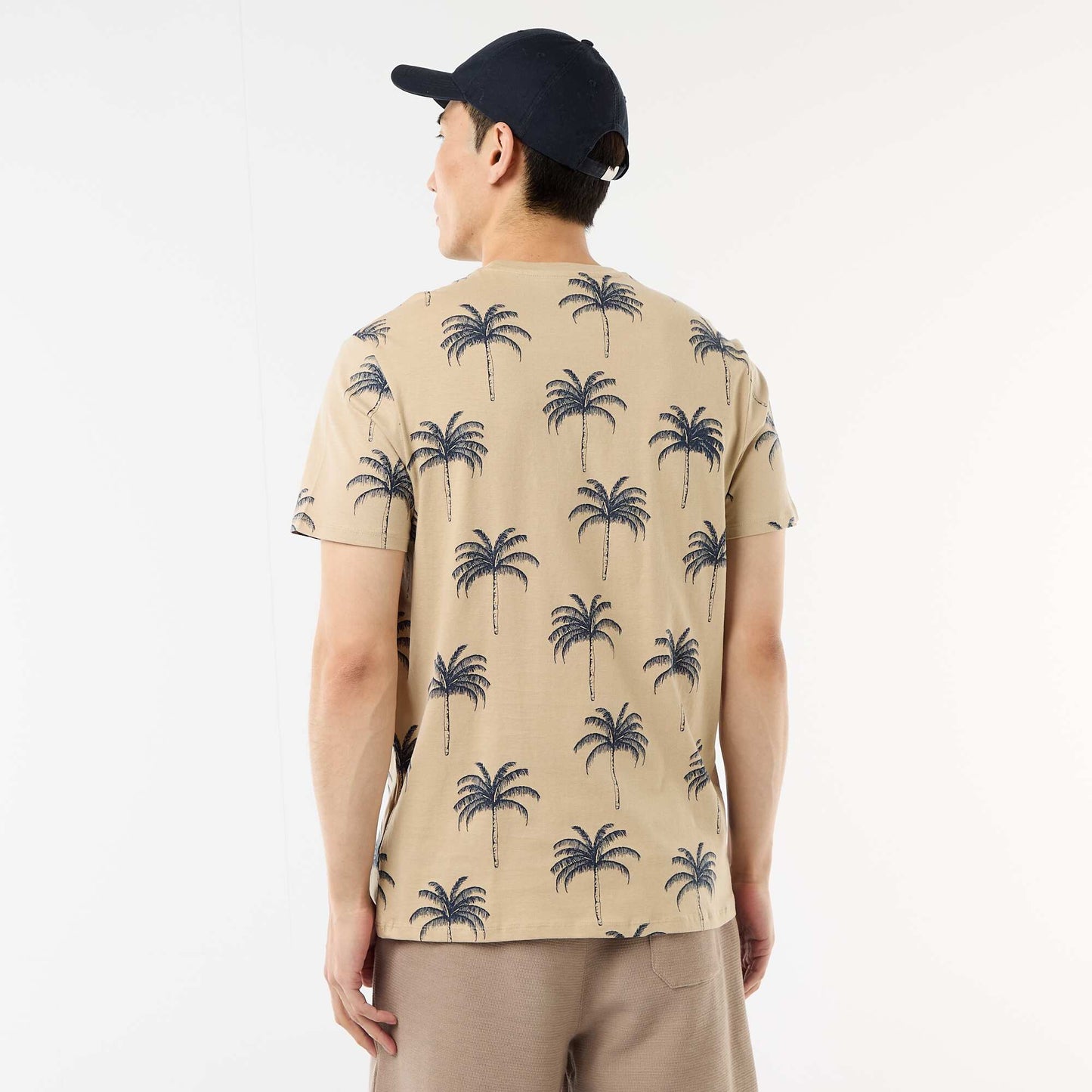 Printed Graphic T-shirt BEIGE