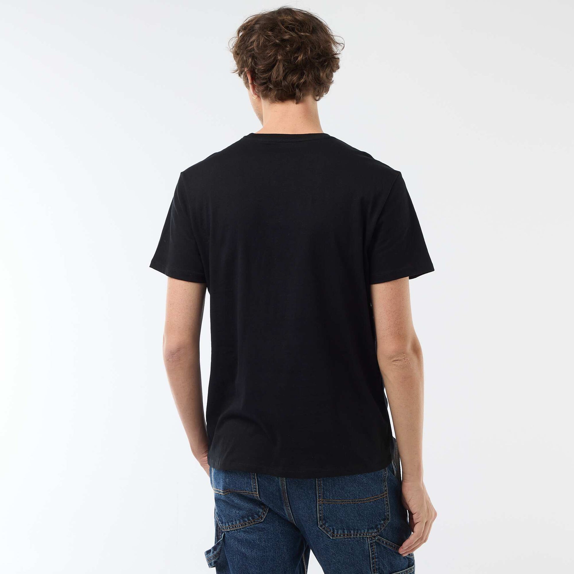 Printed Graphic T-shirt BLACK