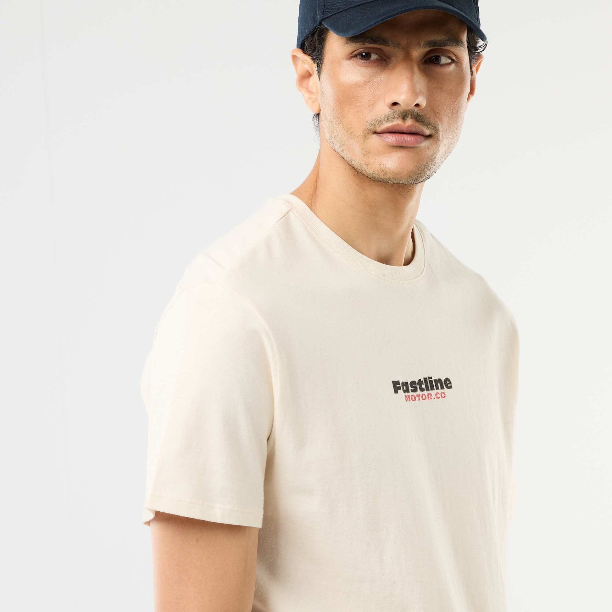 Printed Graphic T-shirt WHITE