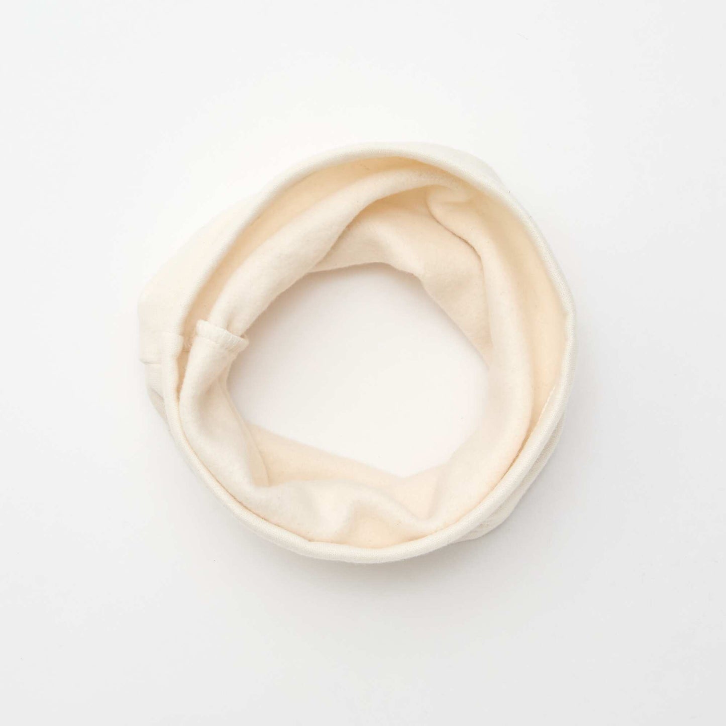 Lined Solid Snood BEIGE