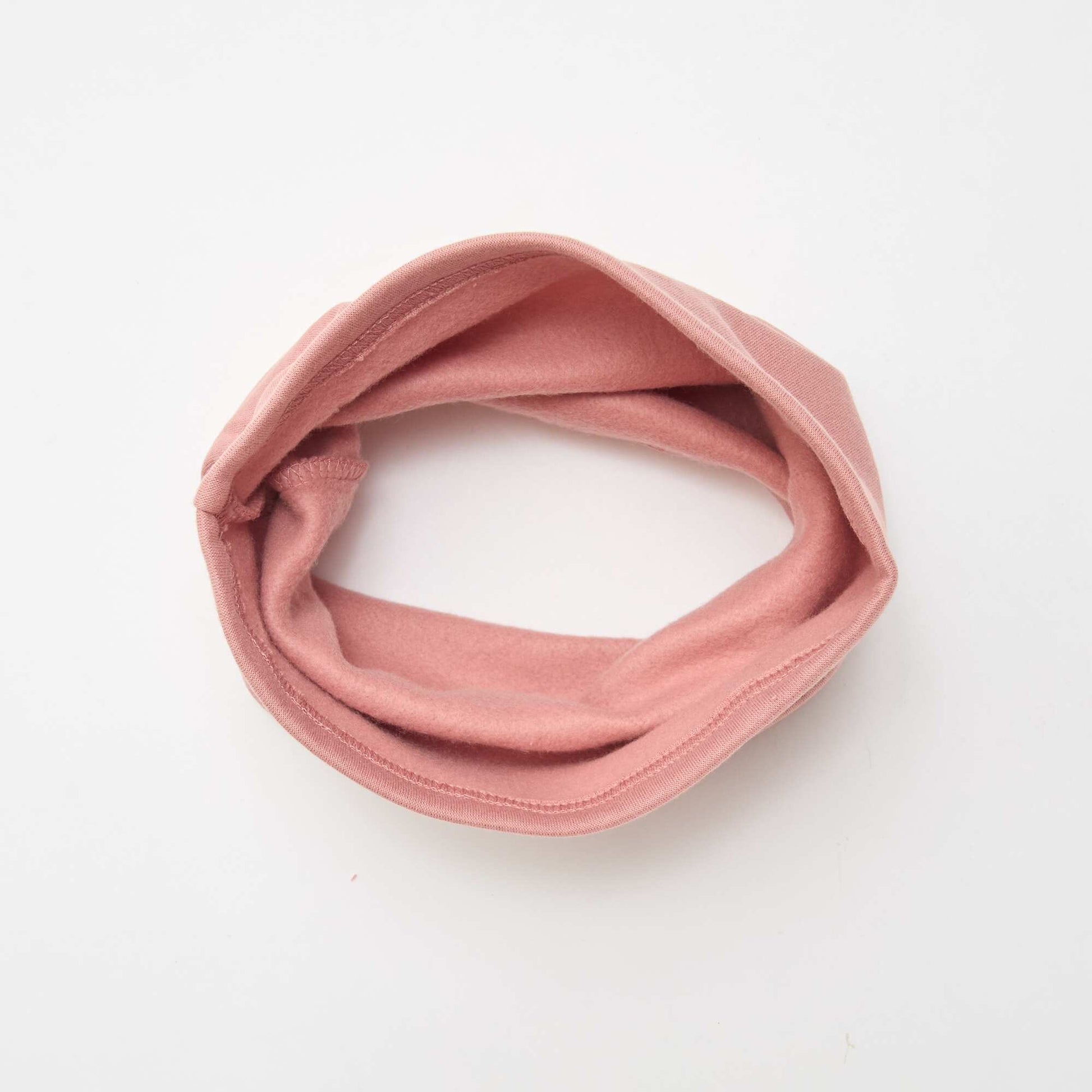 Lined Solid Snood PINK