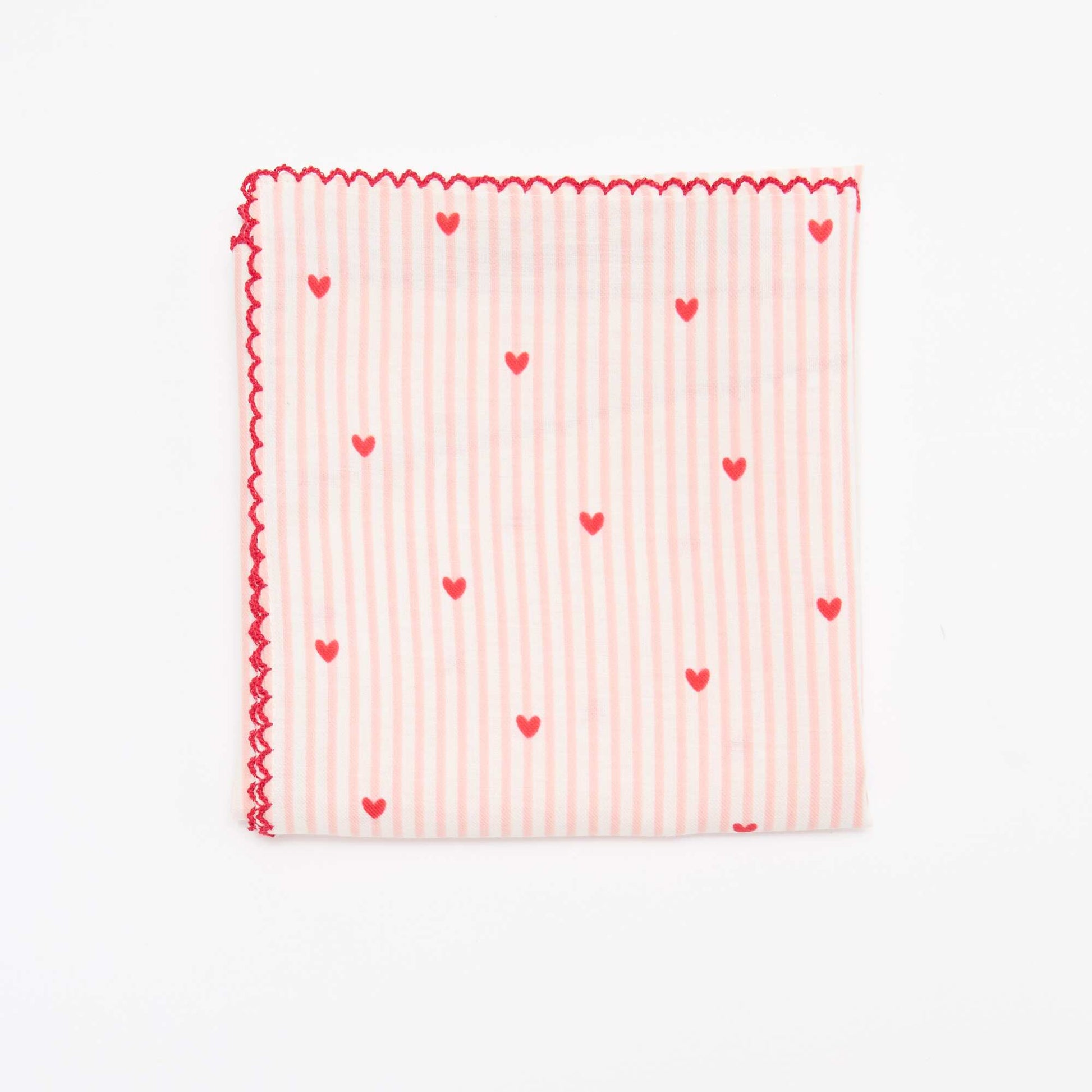 Printed Square Scarf PINK