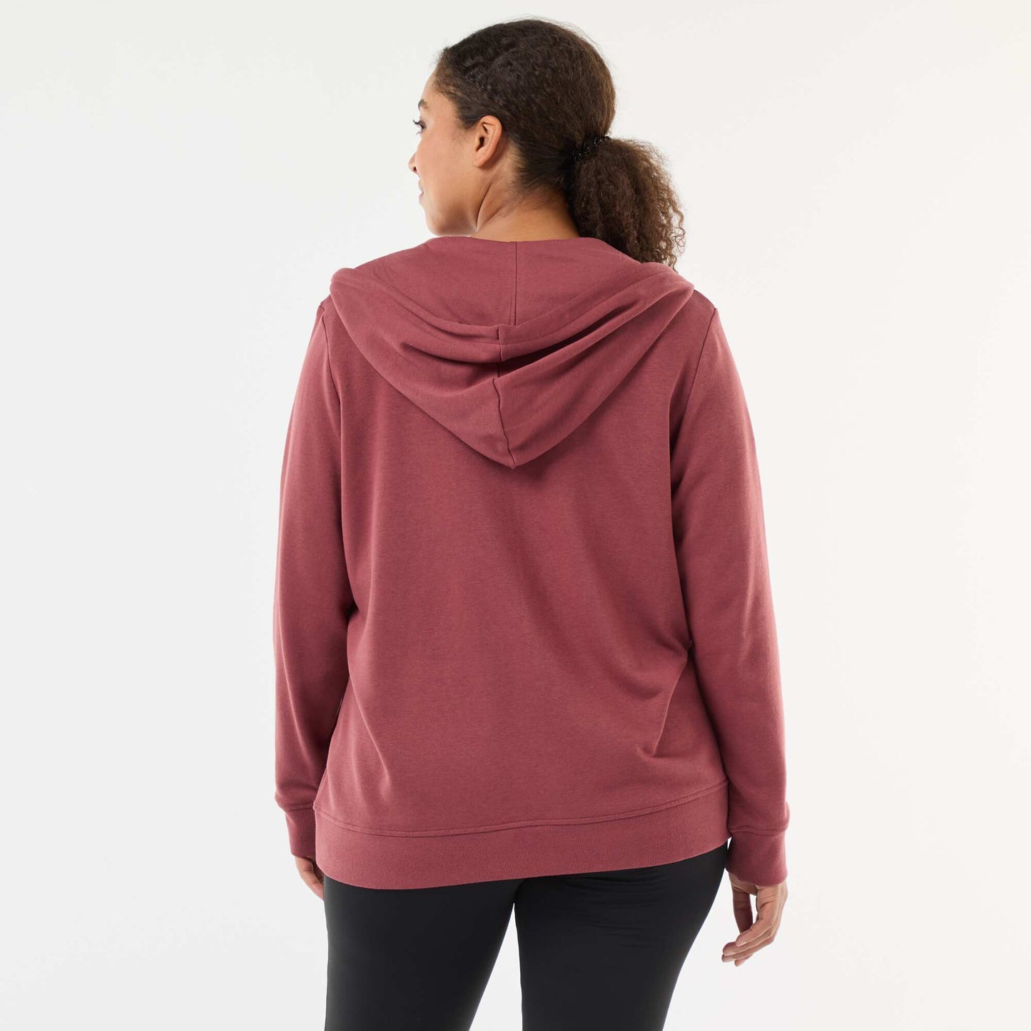 Basic Fleece Sweatshirt RED