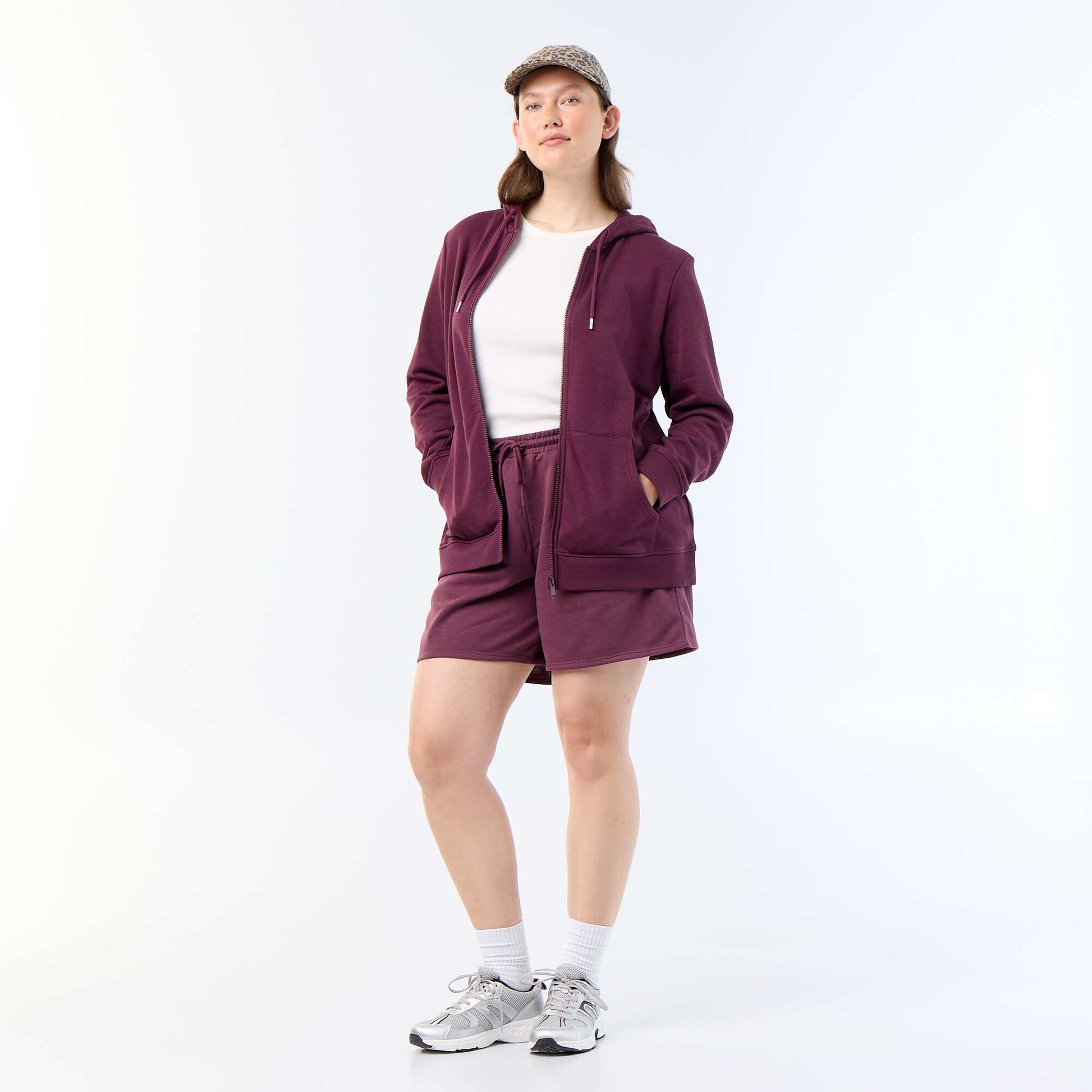 Basic Fleece Sweatshirt PINK