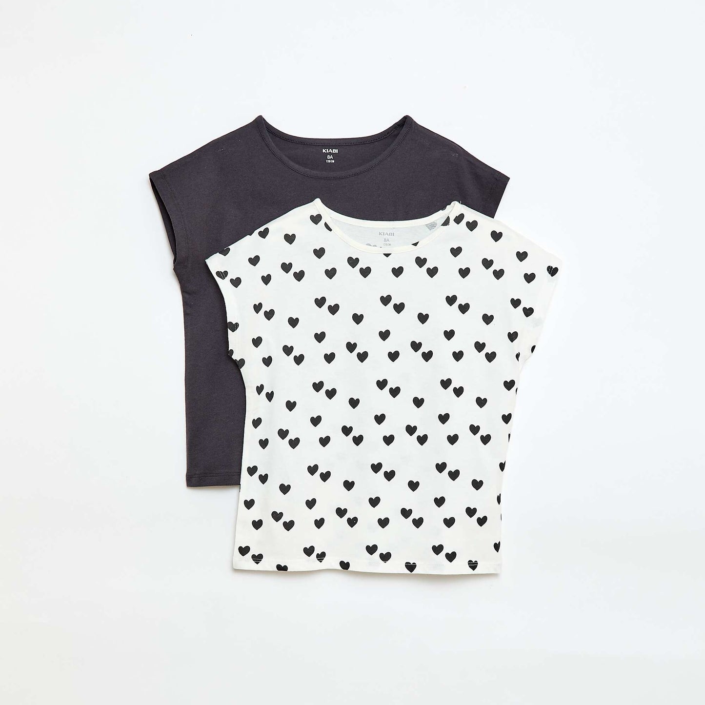 2-Pack of Short-Sleeve T-Shirts - 2 Pieces WHITE
