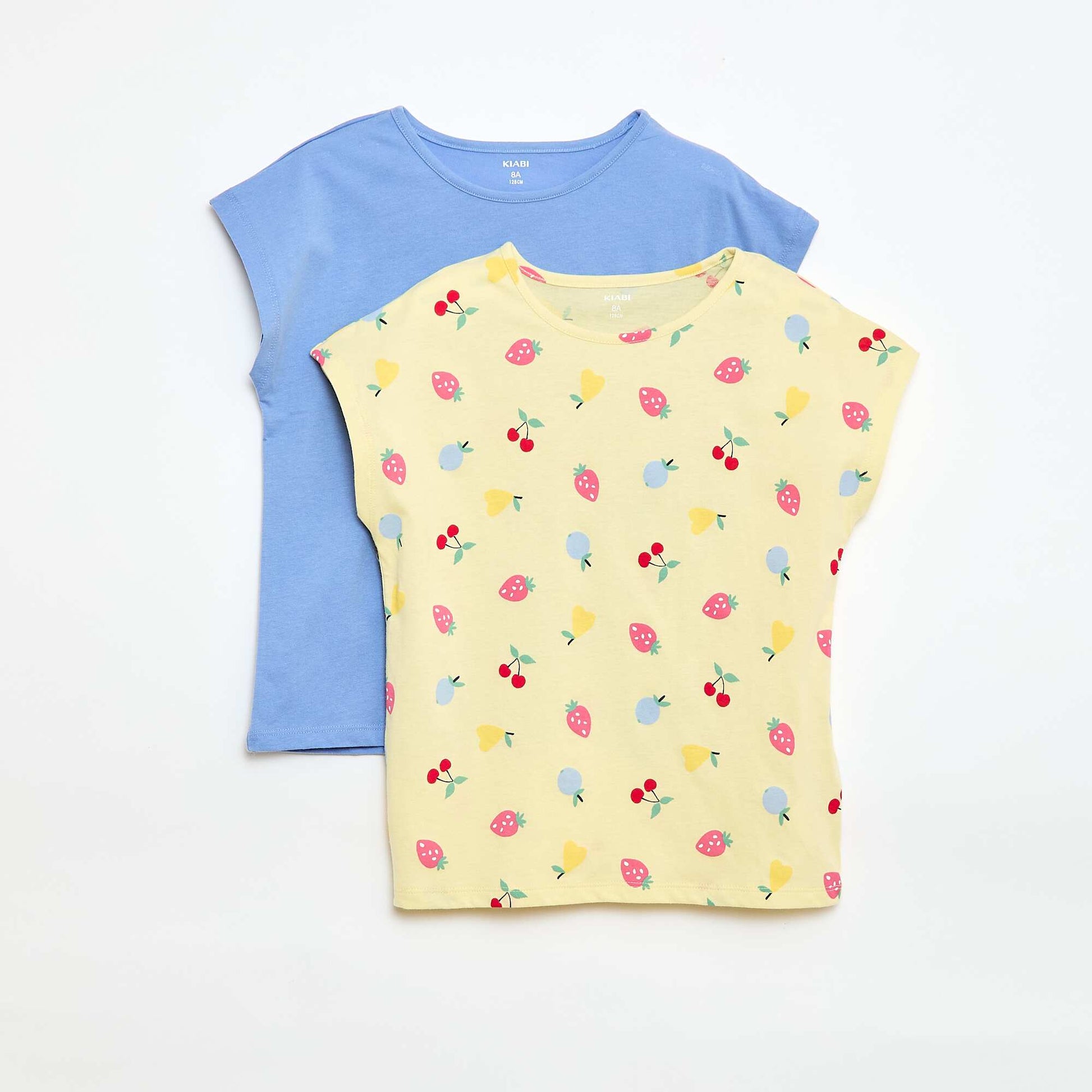 2-Pack of Short-Sleeve T-Shirts - 2 Pieces YELLOW