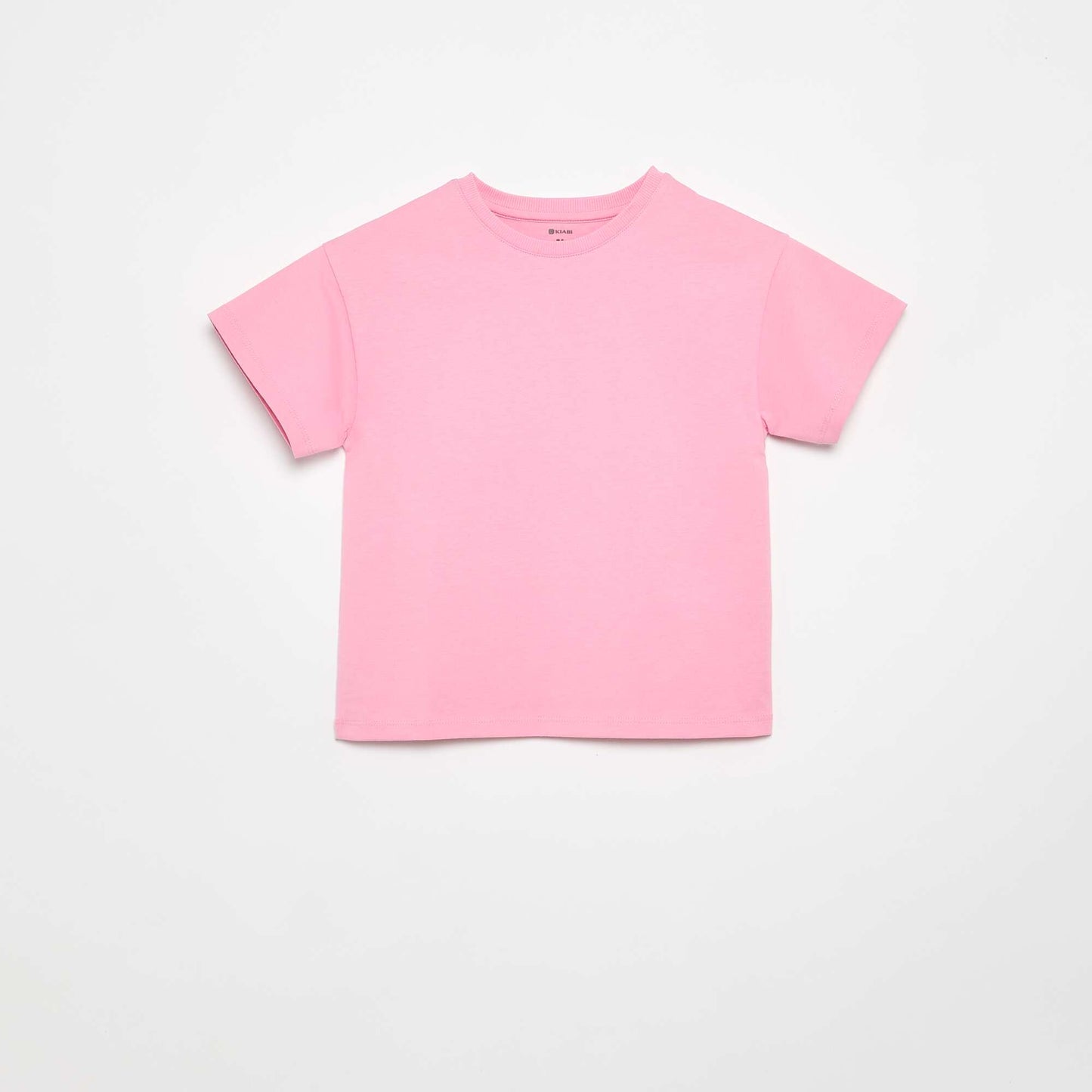 Short-sleeved Tough Cotton T-shirt PINK