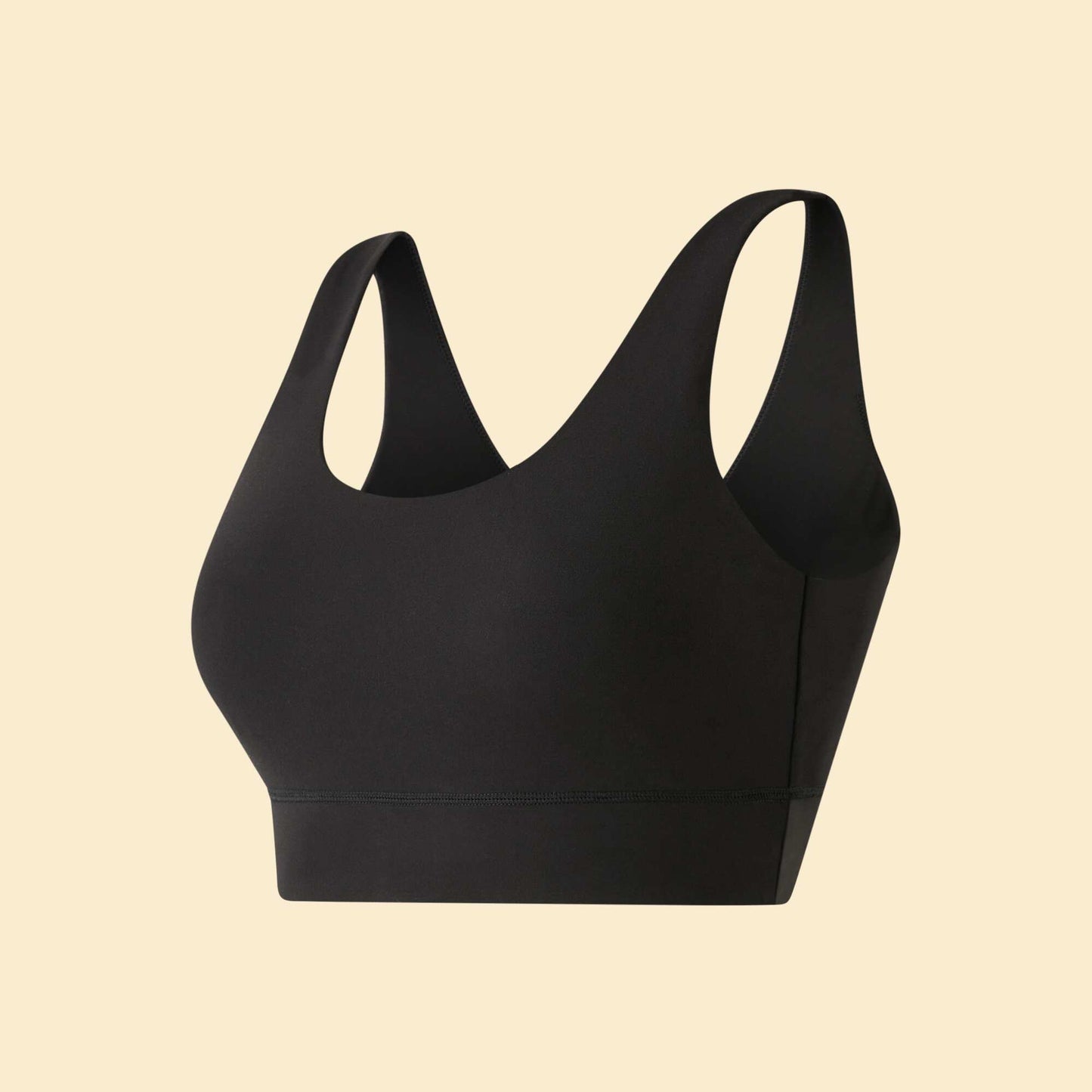 Light Support Sports Bra BLACK