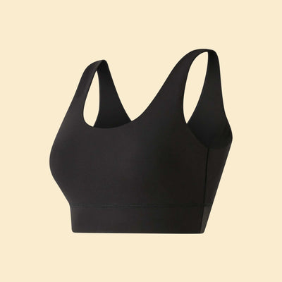 Light Support Sports Bra BLACK