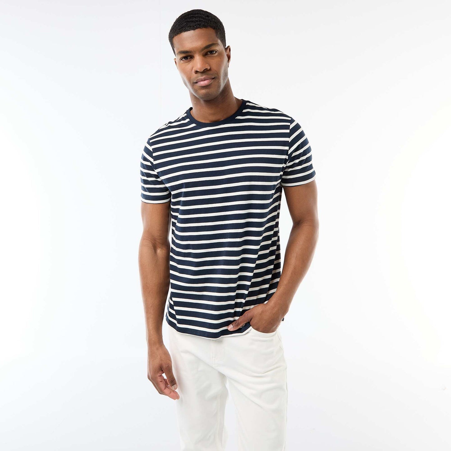 Striped T-shirt BLUE