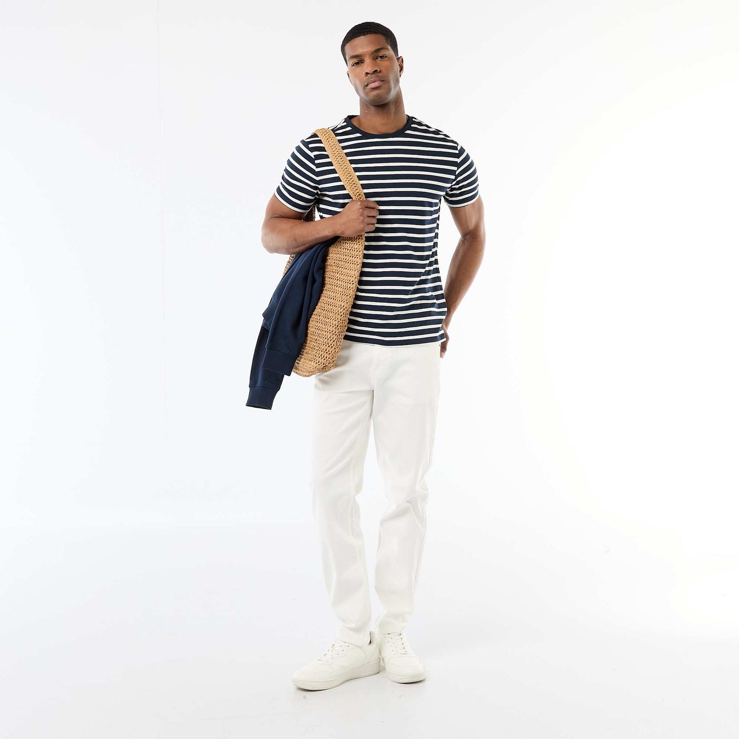Striped T-shirt BLUE