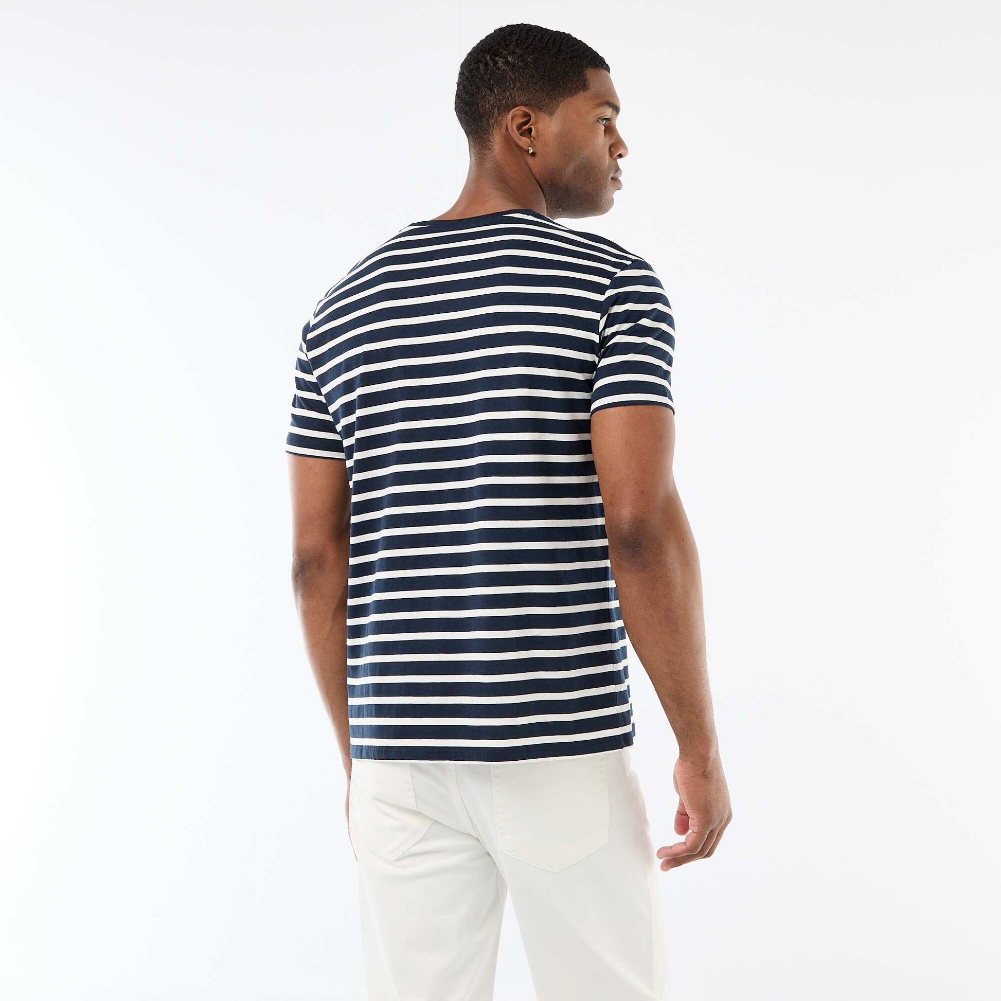Striped T-shirt BLUE