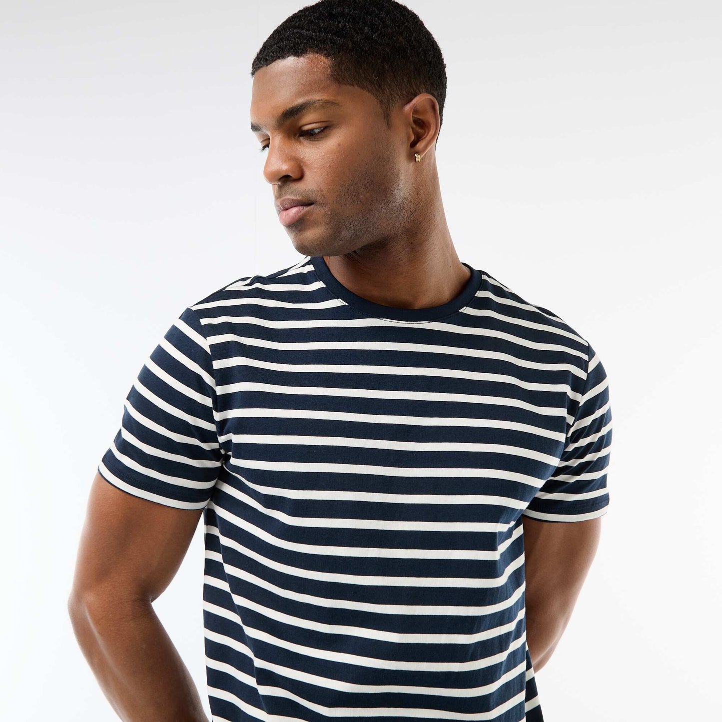 Striped T-shirt BLUE