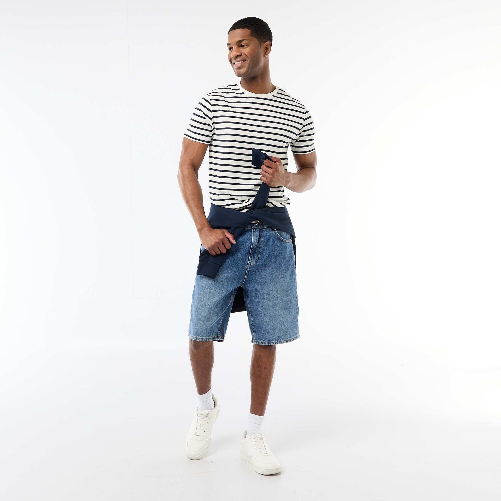 Striped T-shirt WHITE