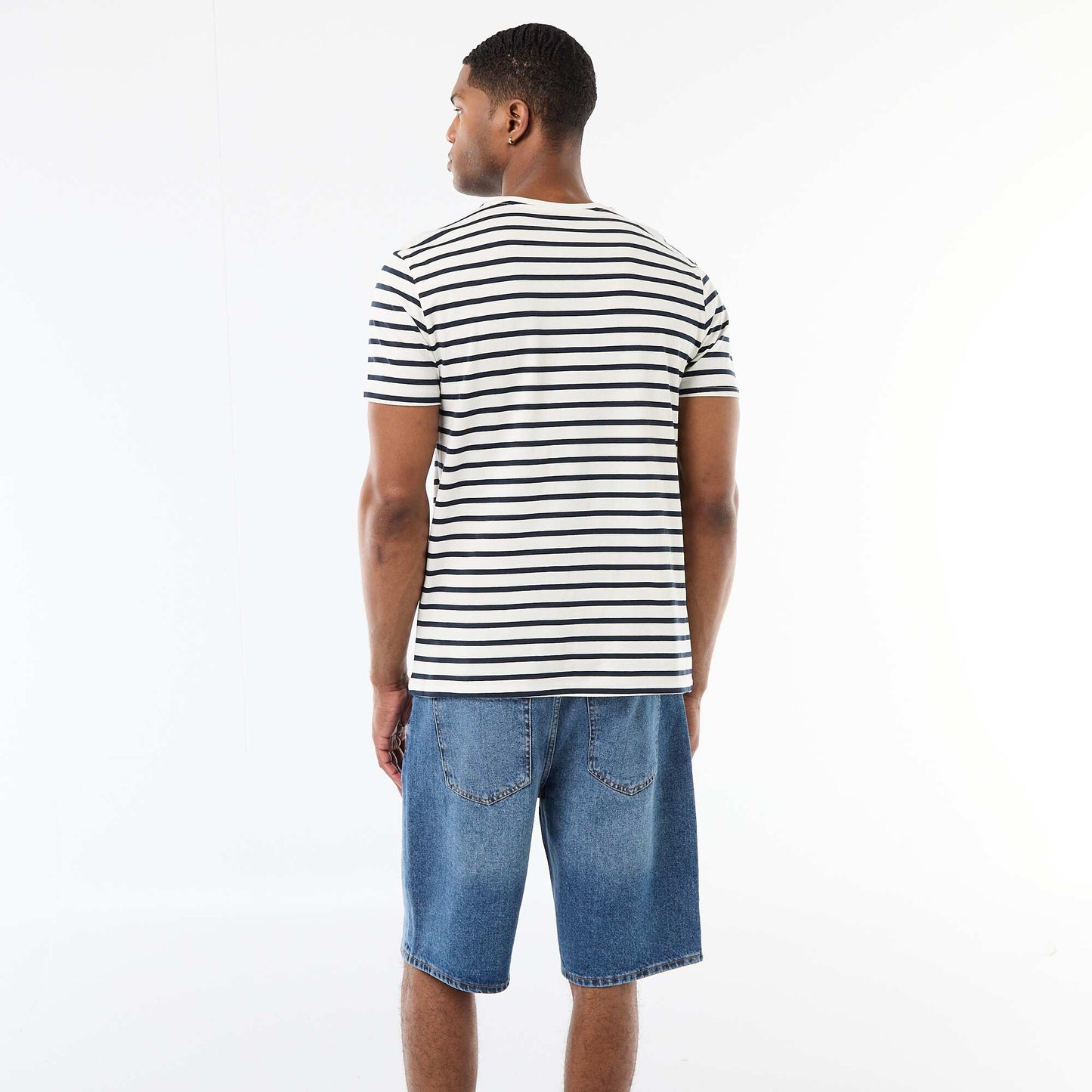 Striped T-shirt WHITE