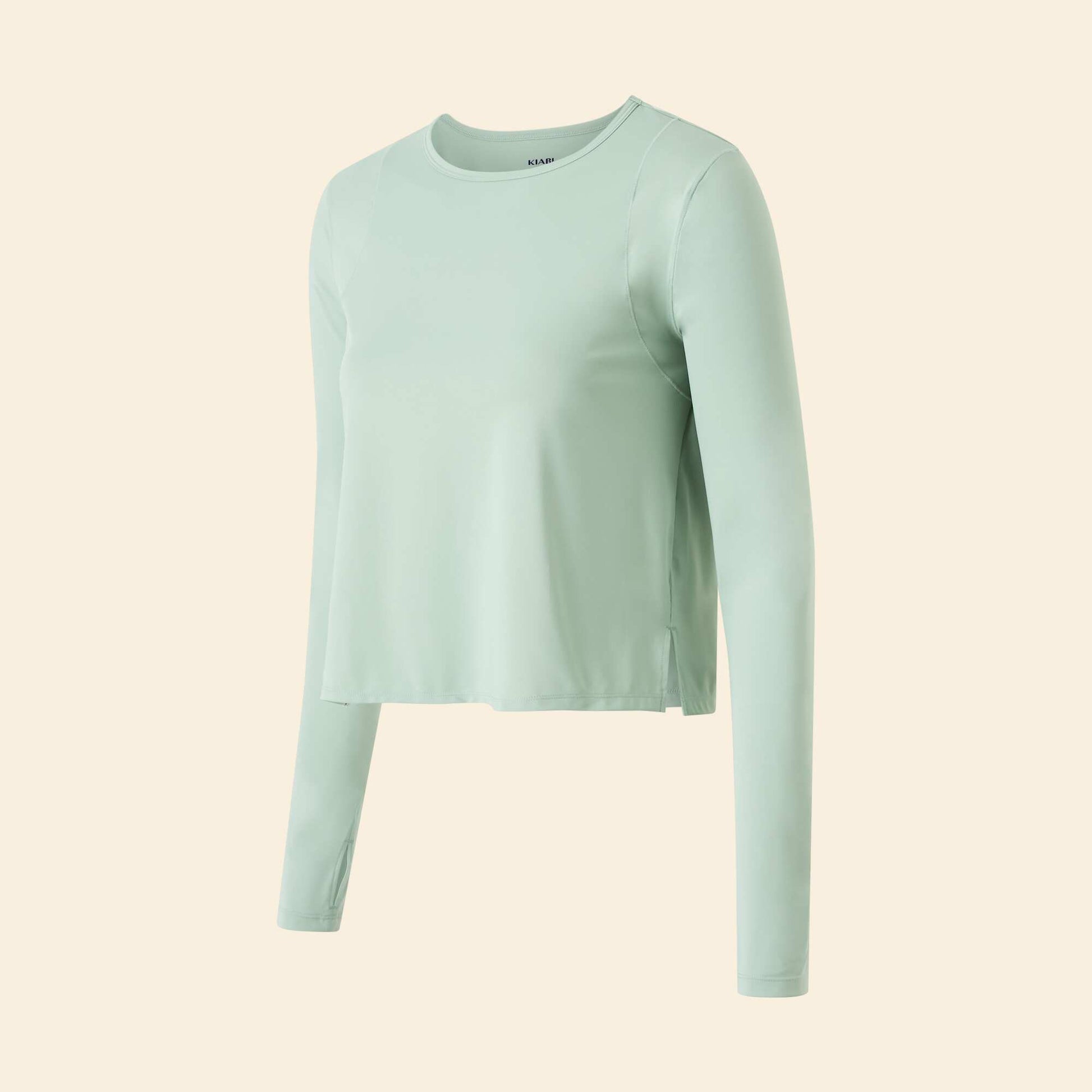 Long Flowy T-shirt GREEN