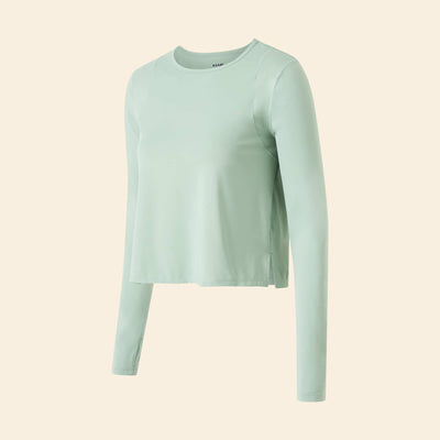 Long Flowy T-shirt GREEN