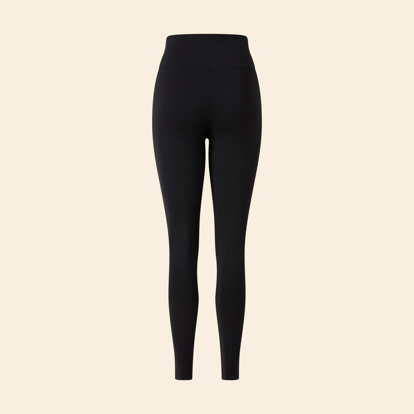 Twist Waist Sports Leggings BLACK