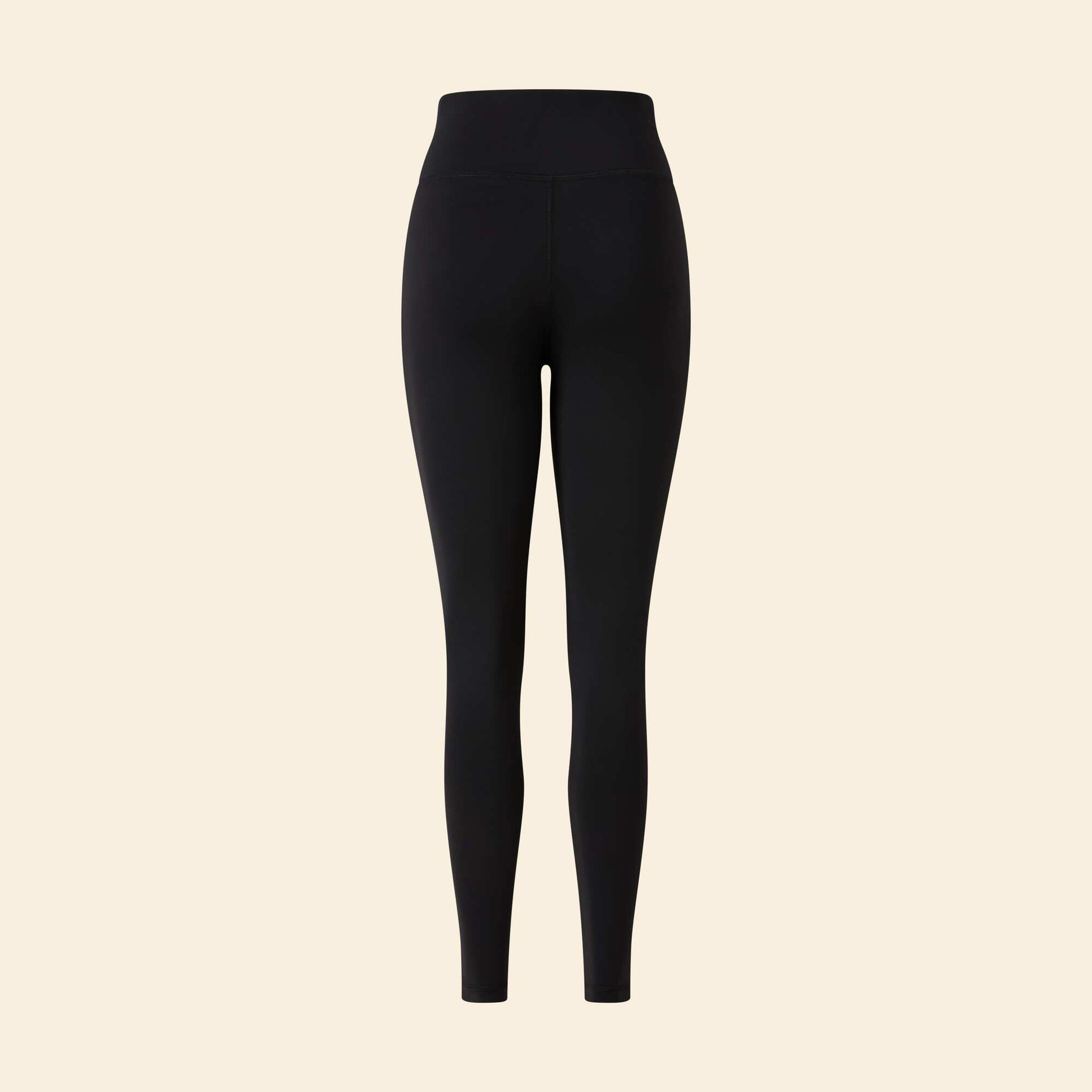 Twist Waist Sports Leggings BLACK