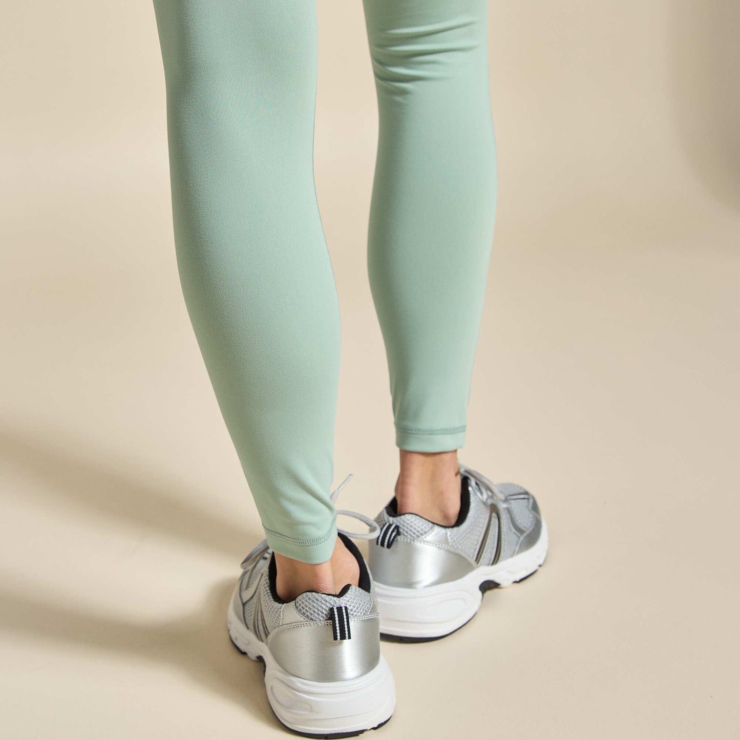 Twist Waist Sports Leggings GREEN