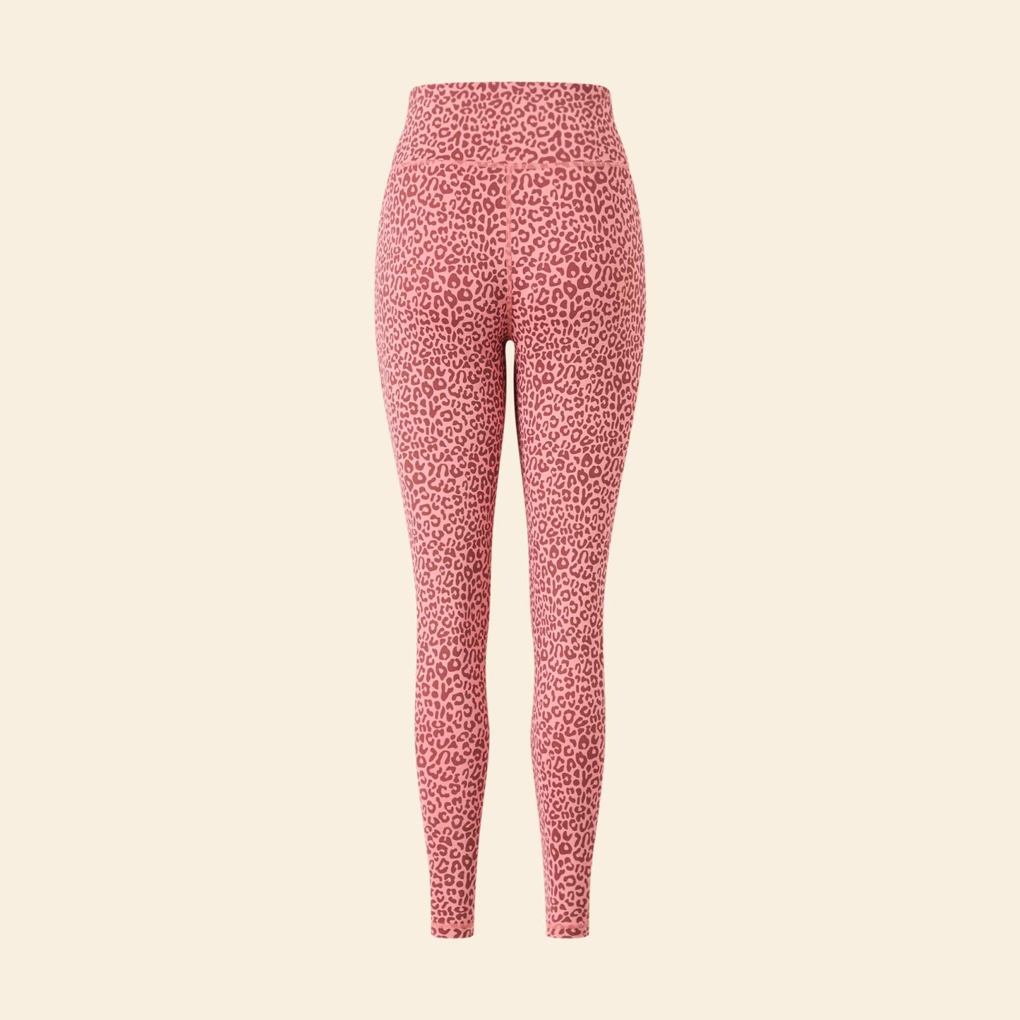 Leopard Print Sports Leggings PINK
