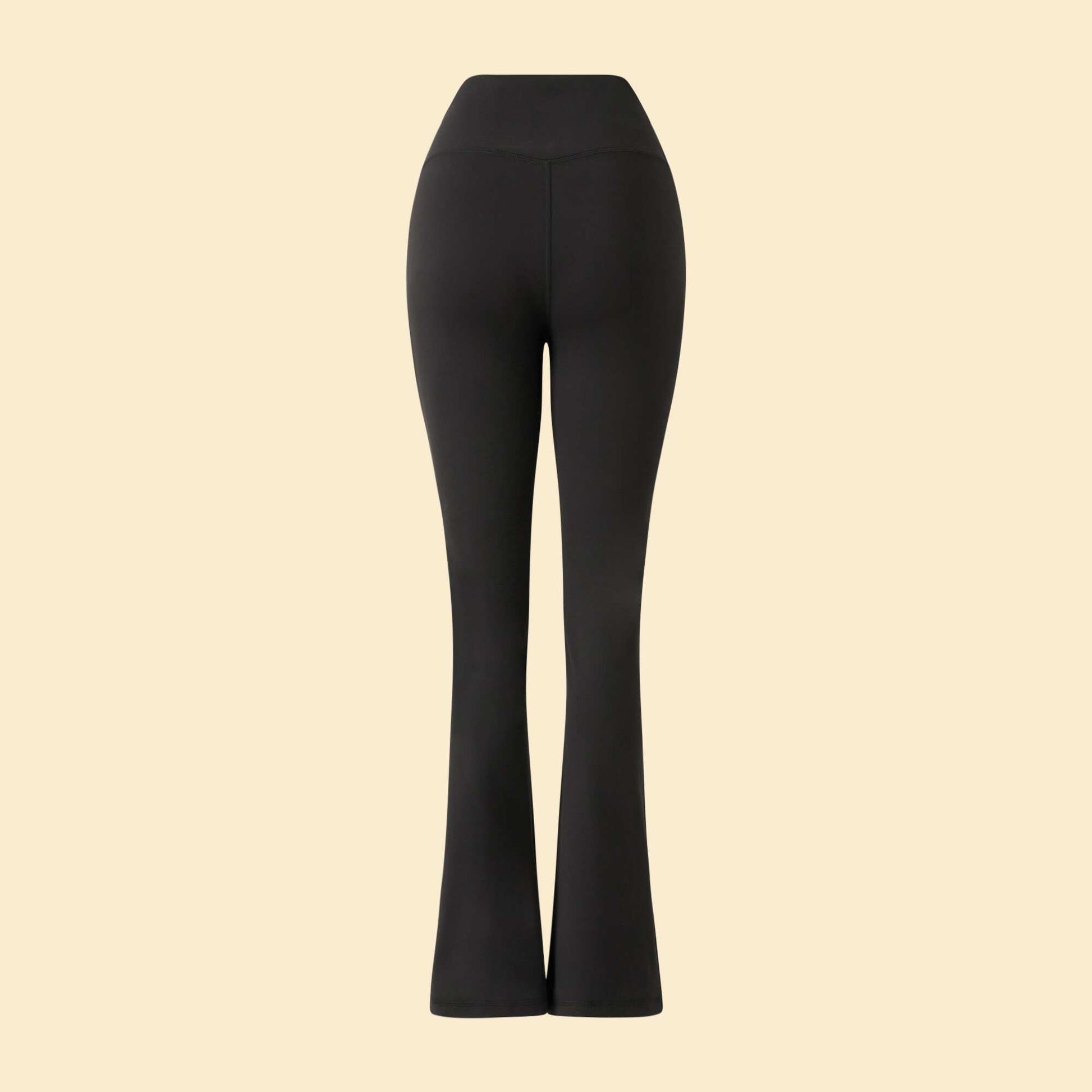 Flare Sports Leggings BLACK