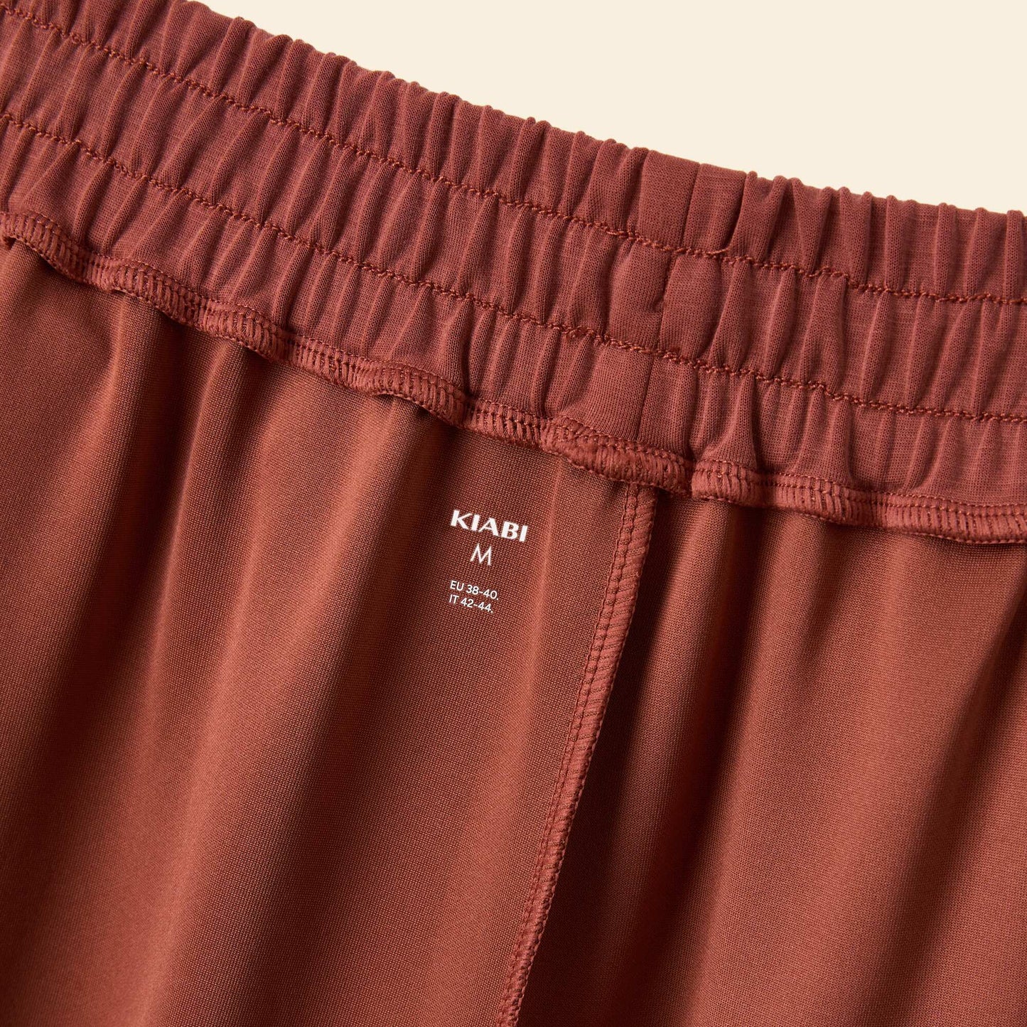 Wide Leg Sports Joggers BROWN
