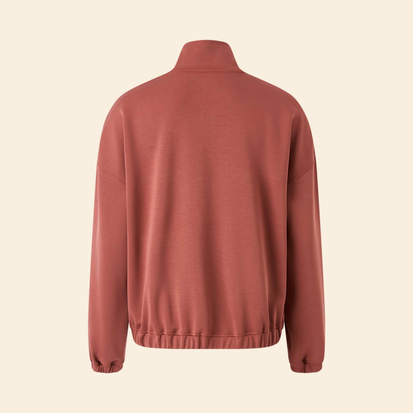 Trucker Collar Sports Jacket BROWN