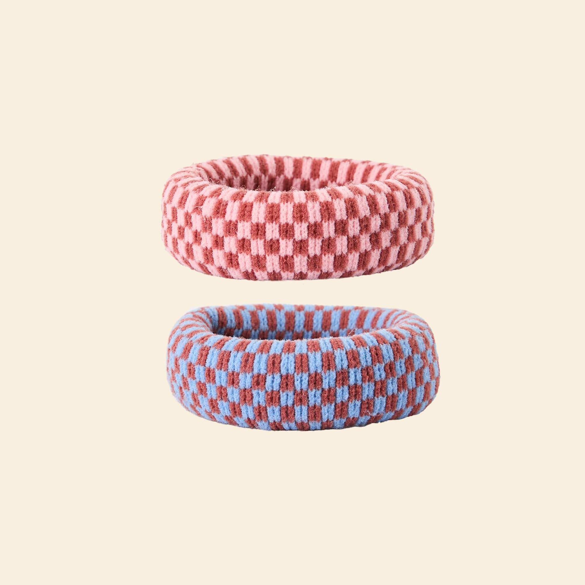 2-Pack Hair Ties BROWN