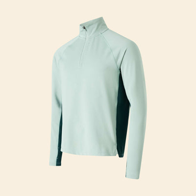 Zip-Up Sports Vest GREEN