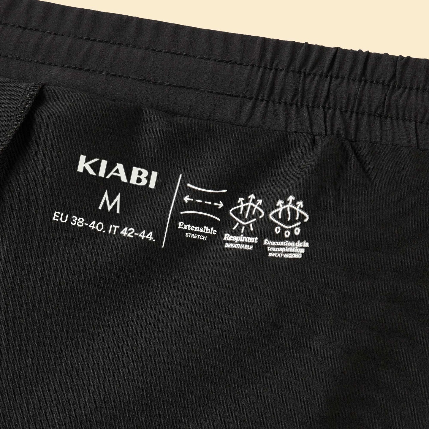 2-in-1 Sports Shorts BLACK