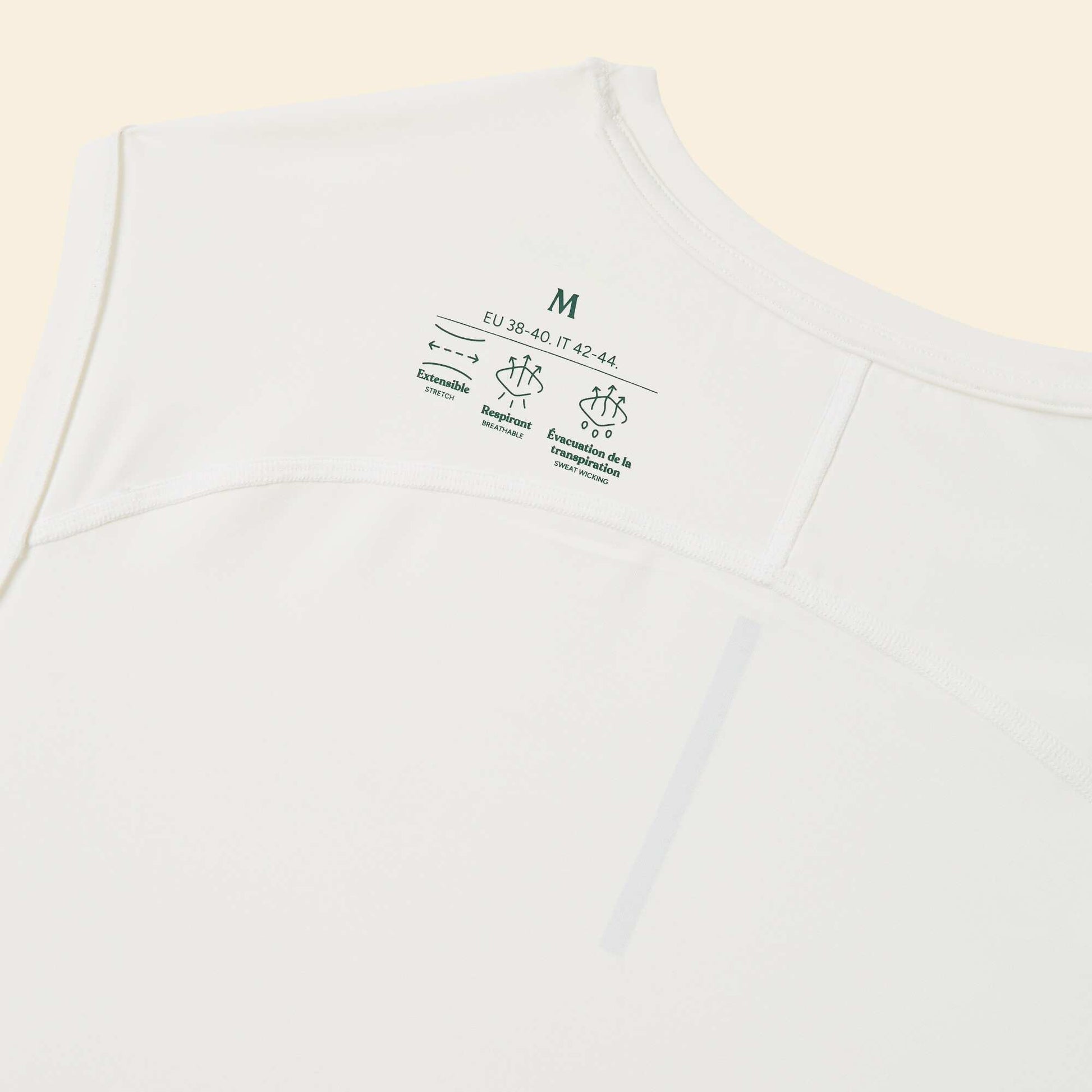 Sports Tank Top with Mesh Sides WHITE