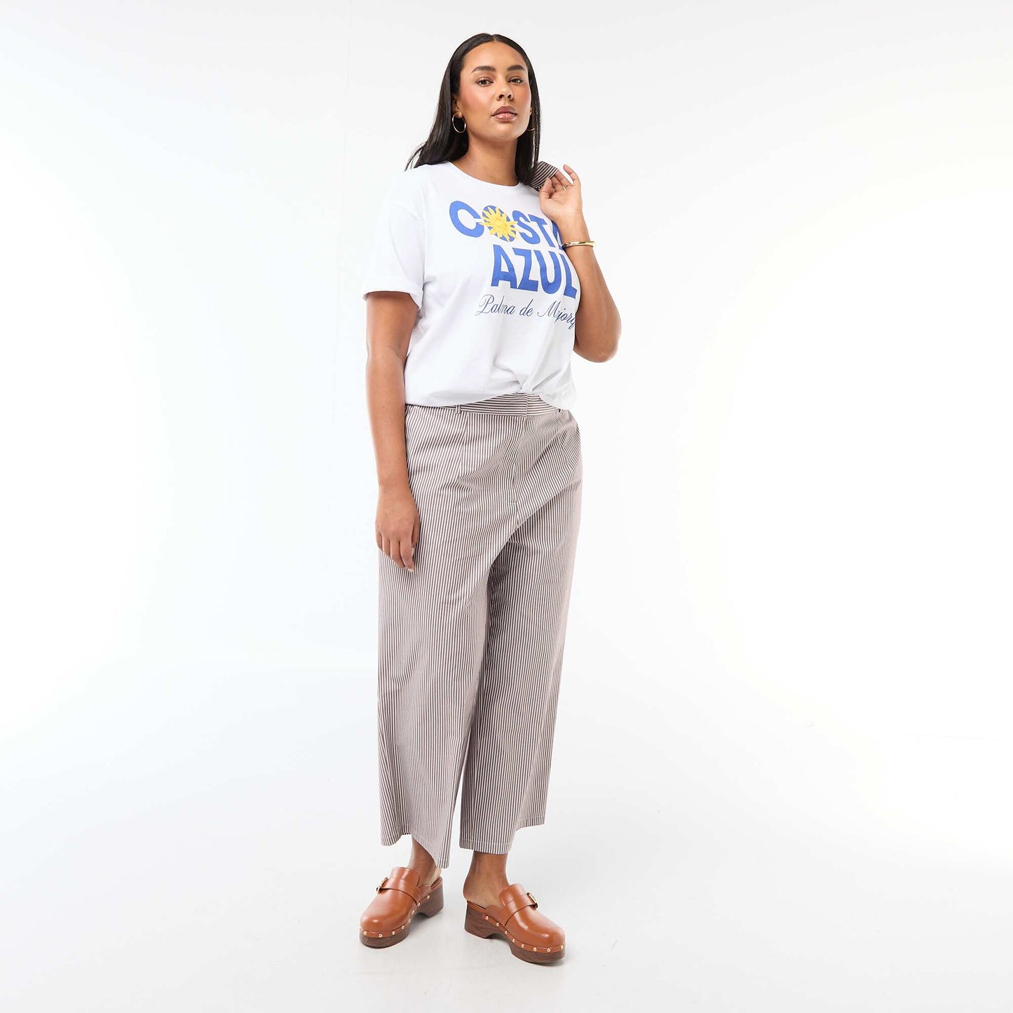 Oversized Short-Sleeve T-Shirt WHITE