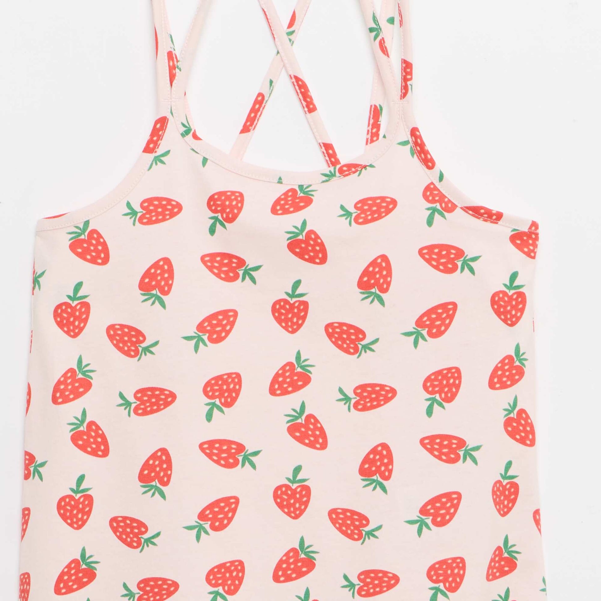 Set of 2 Tank Tops  1 Printed PINK