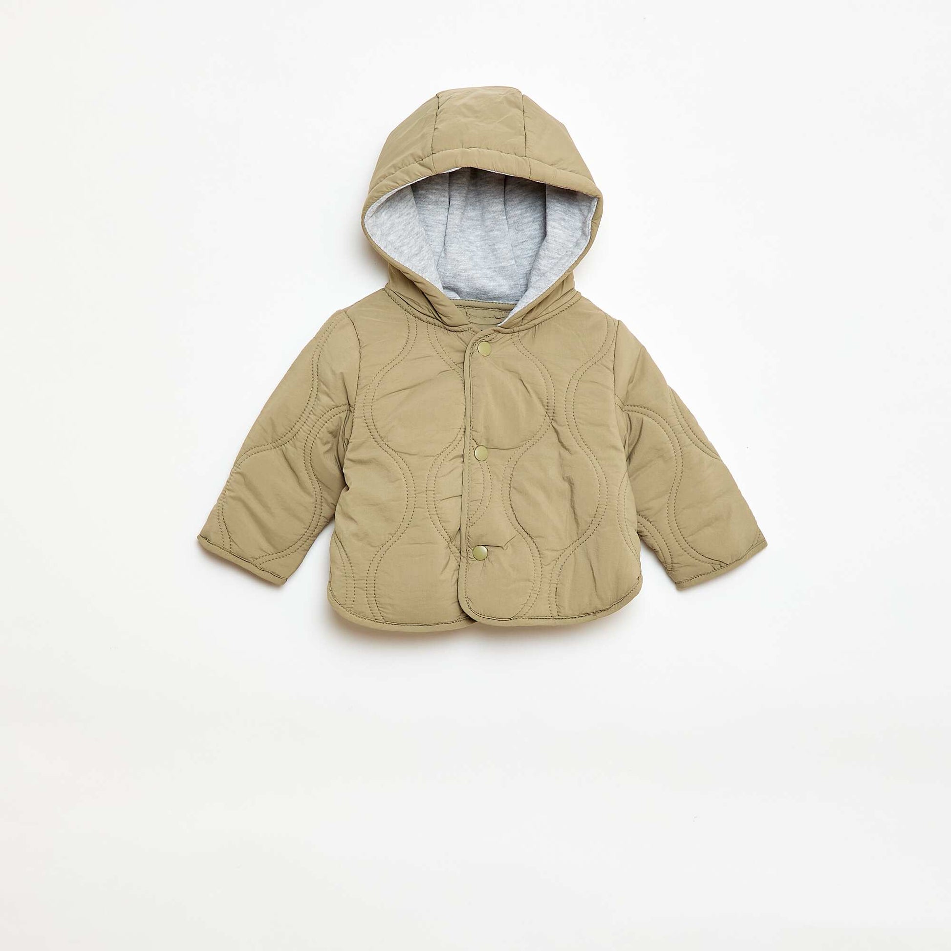 Padded Hooded Jacket GREEN