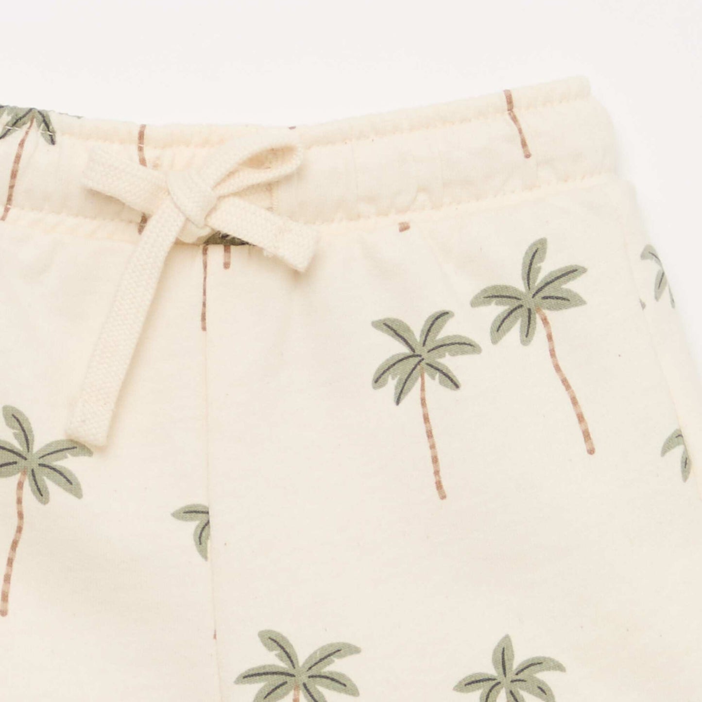 Patterned T-shirt + Shorts Set - 2 pieces WHITE