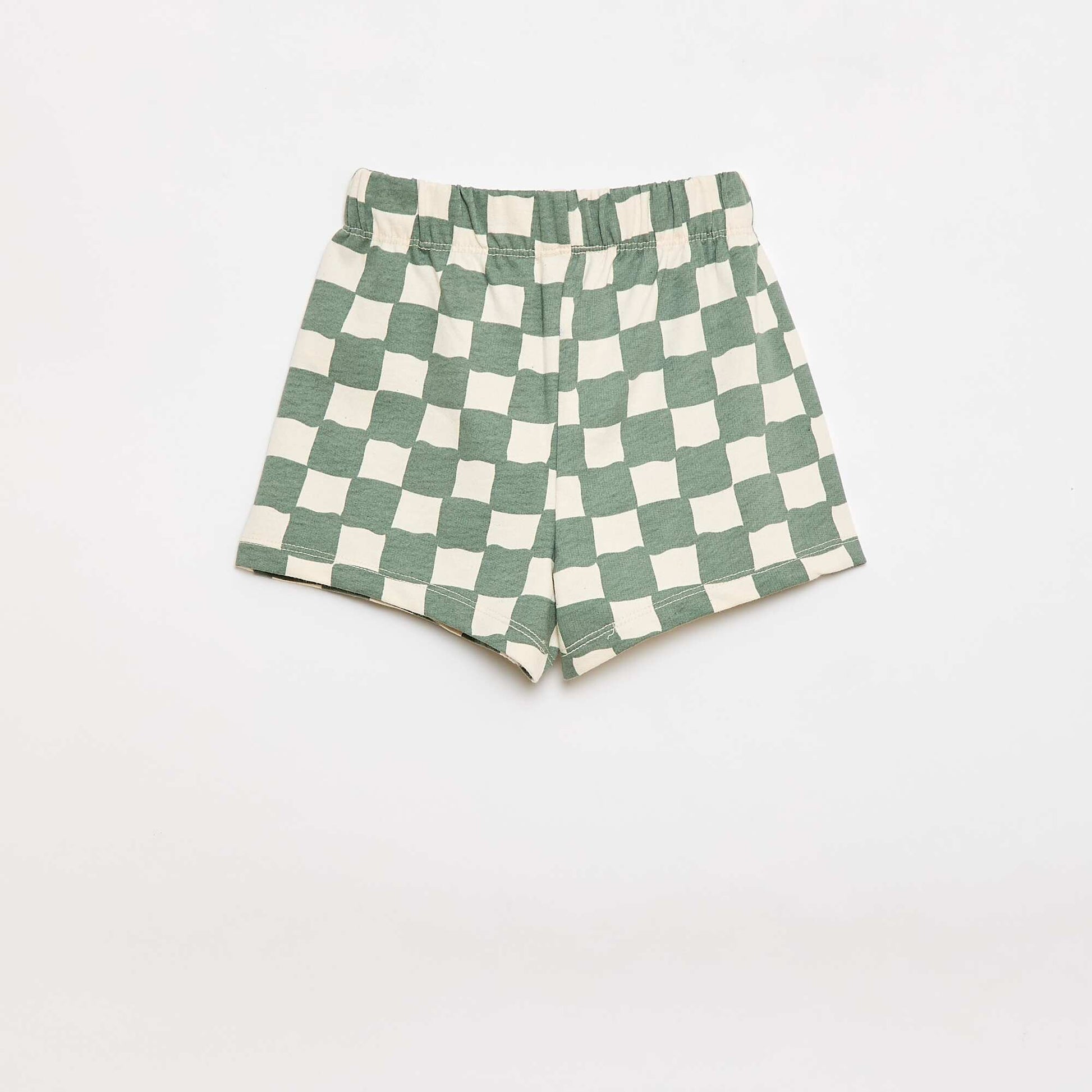 Cotton Summer Pajama Set GREEN