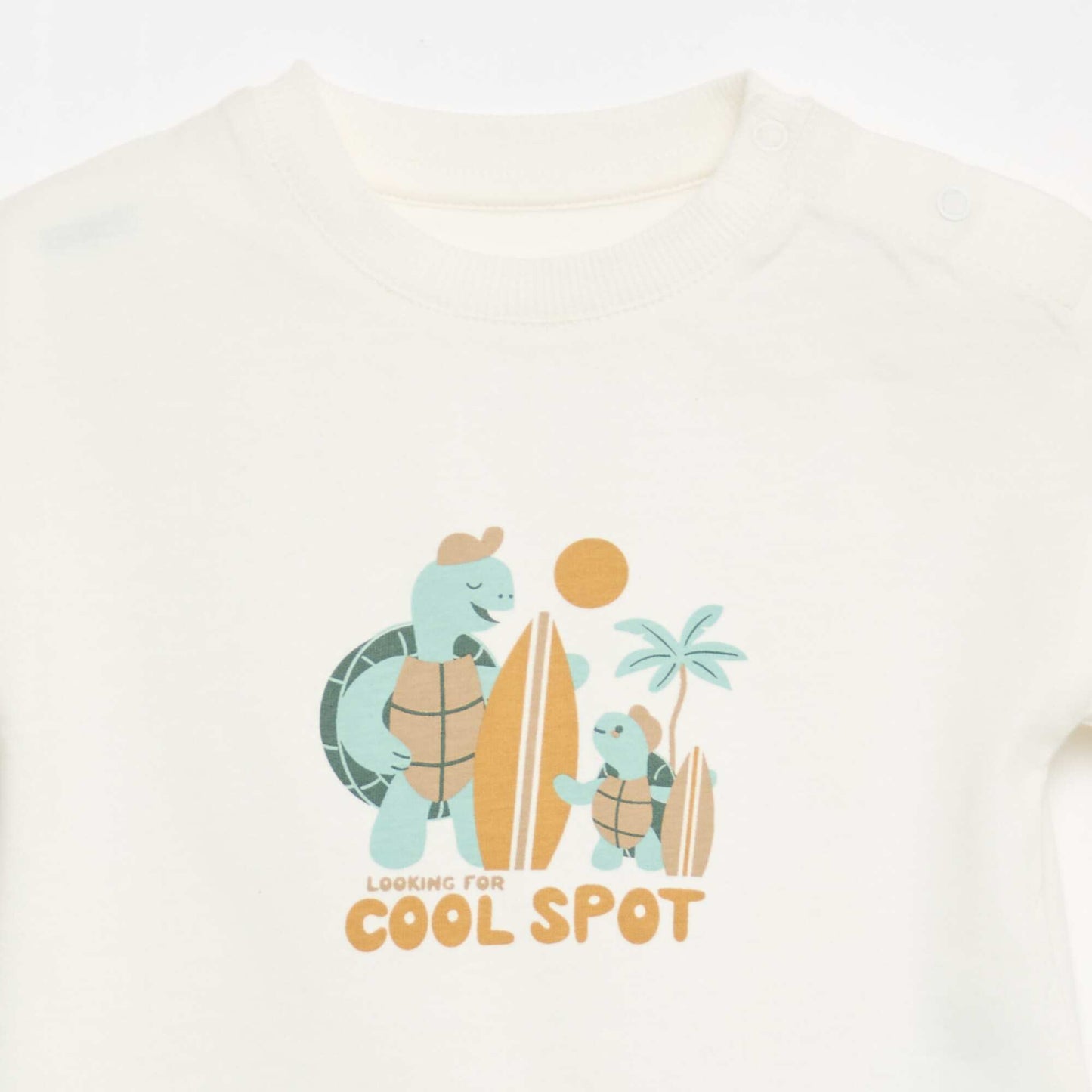 Cotton Summer Pajama Set WHITE