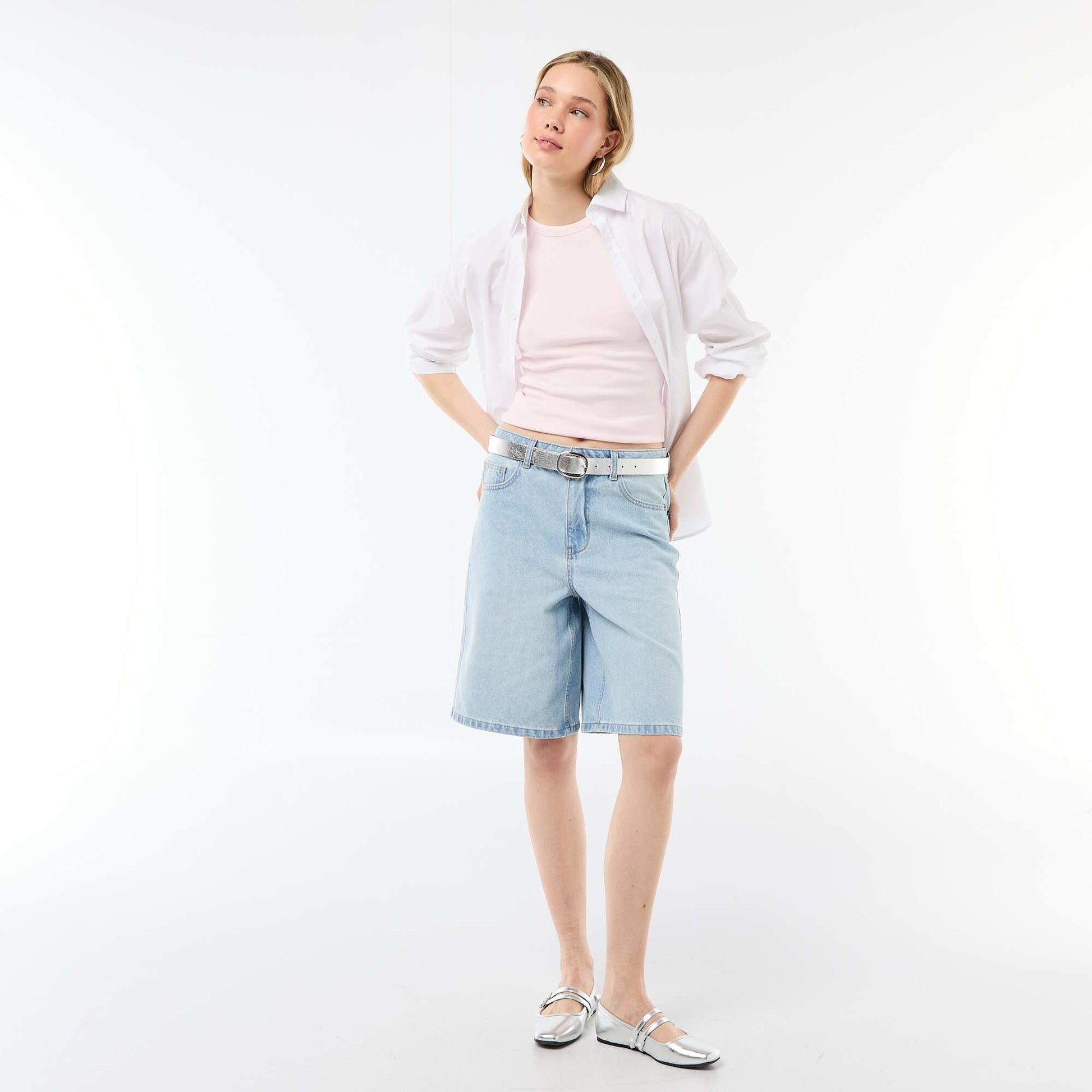 Sleeveless Tank Top with American Armholes PINK