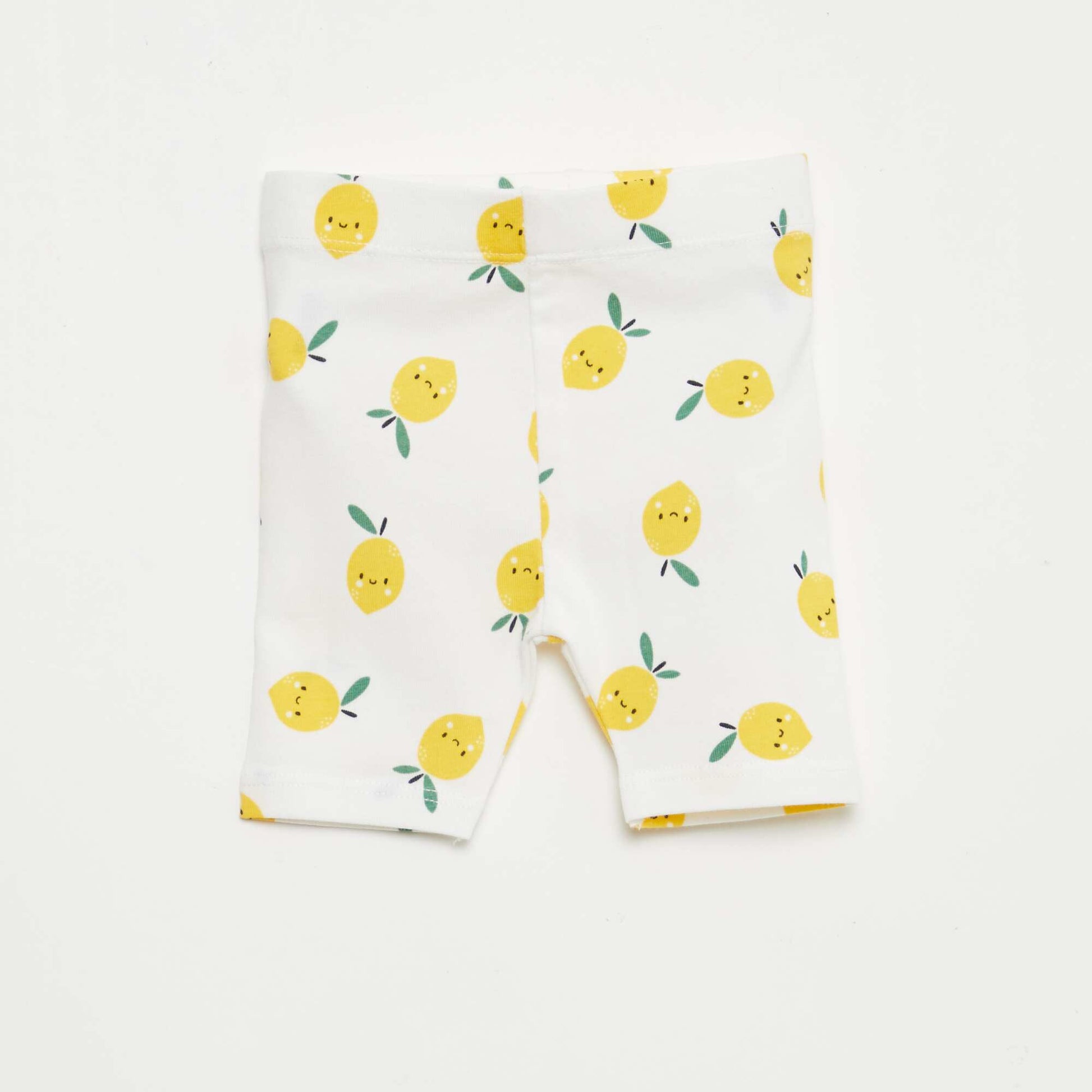 2-pack of cropped leggings YELLOW