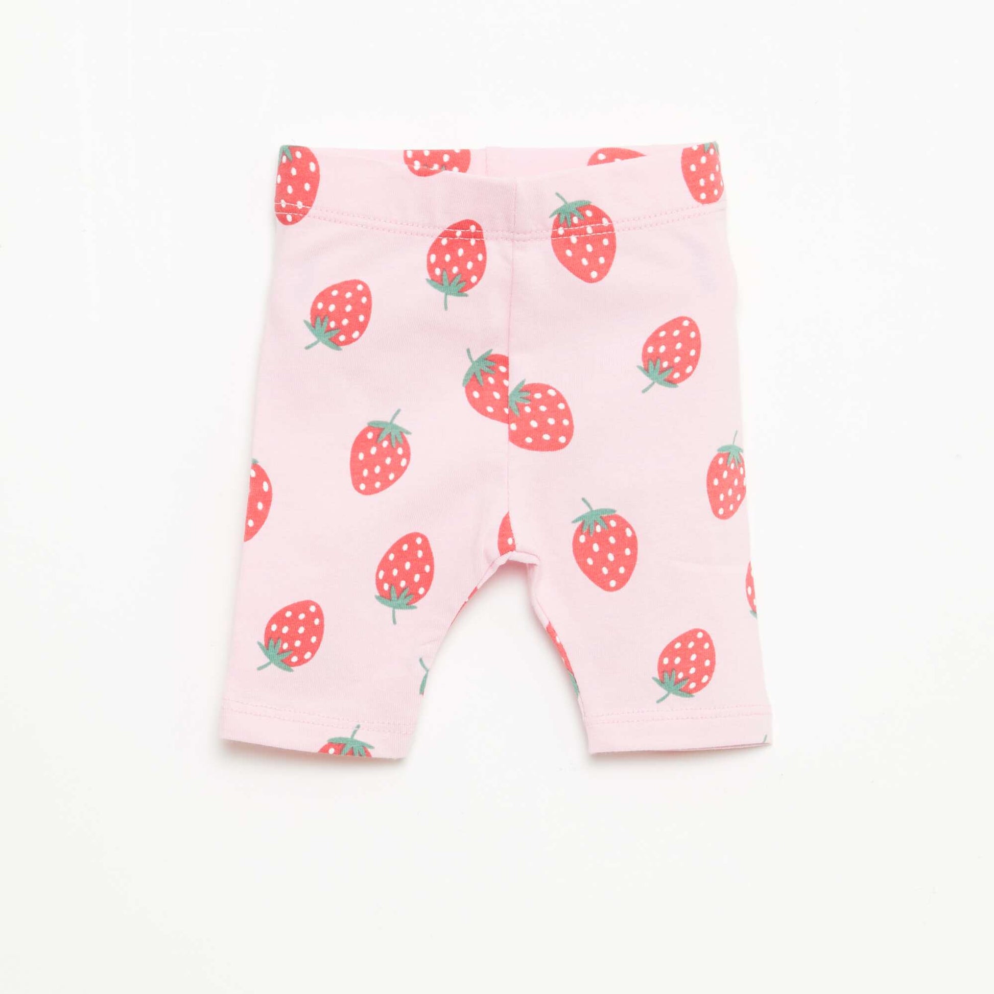 2-pack of cropped leggings PINK