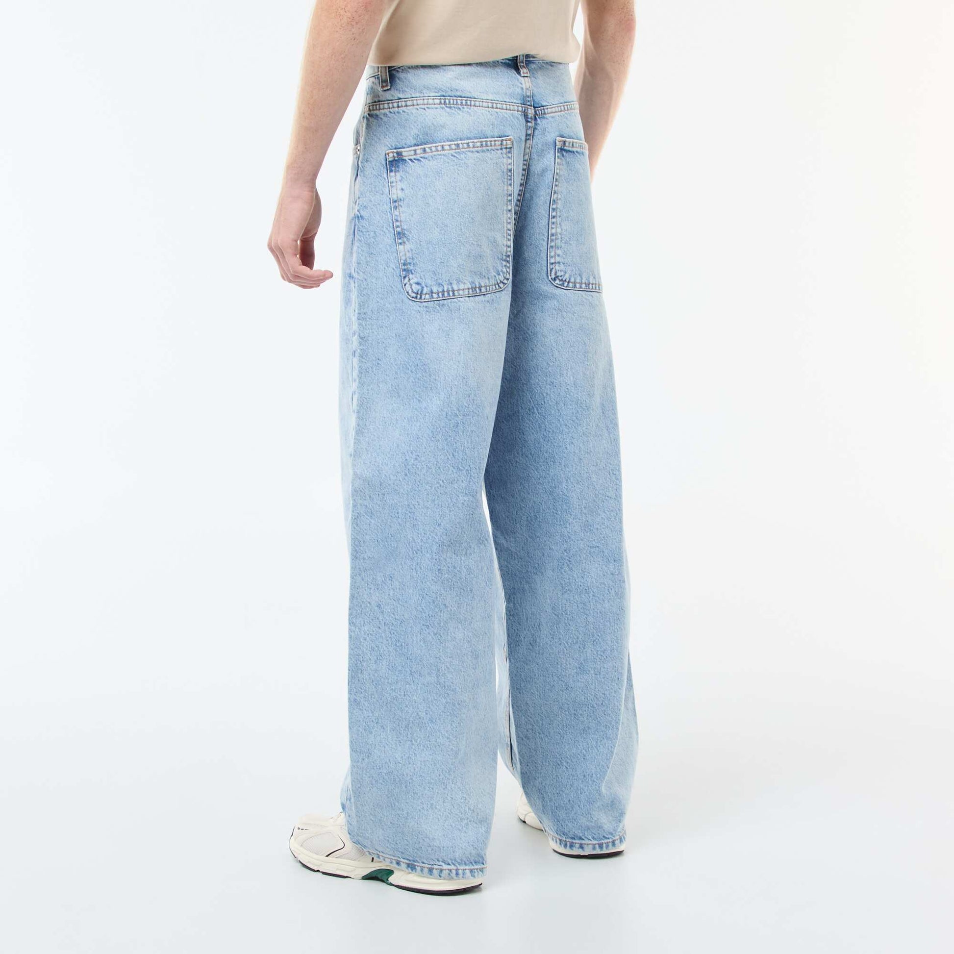 Baggy Denim Fit in Cotton BLUE