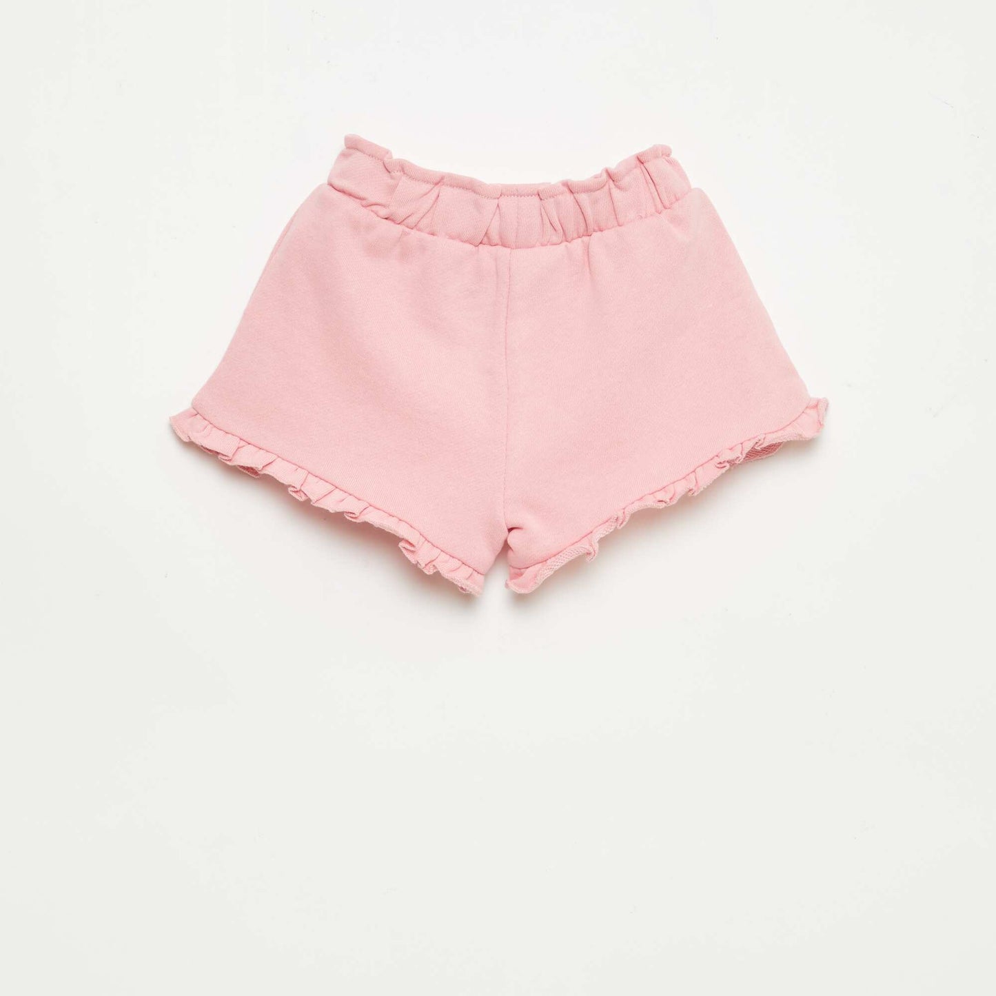 Ruffled Shorts with Tie Waist PINK