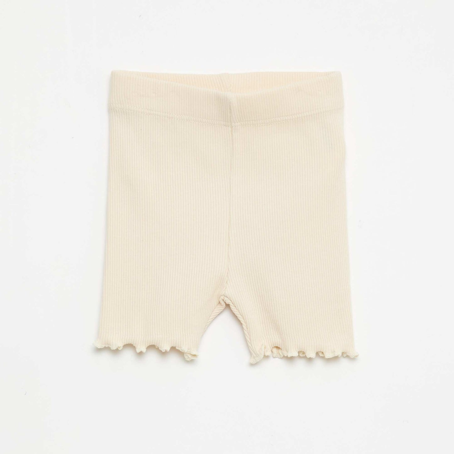 Ribbed Leggings Set - 2 Pack BEIGE