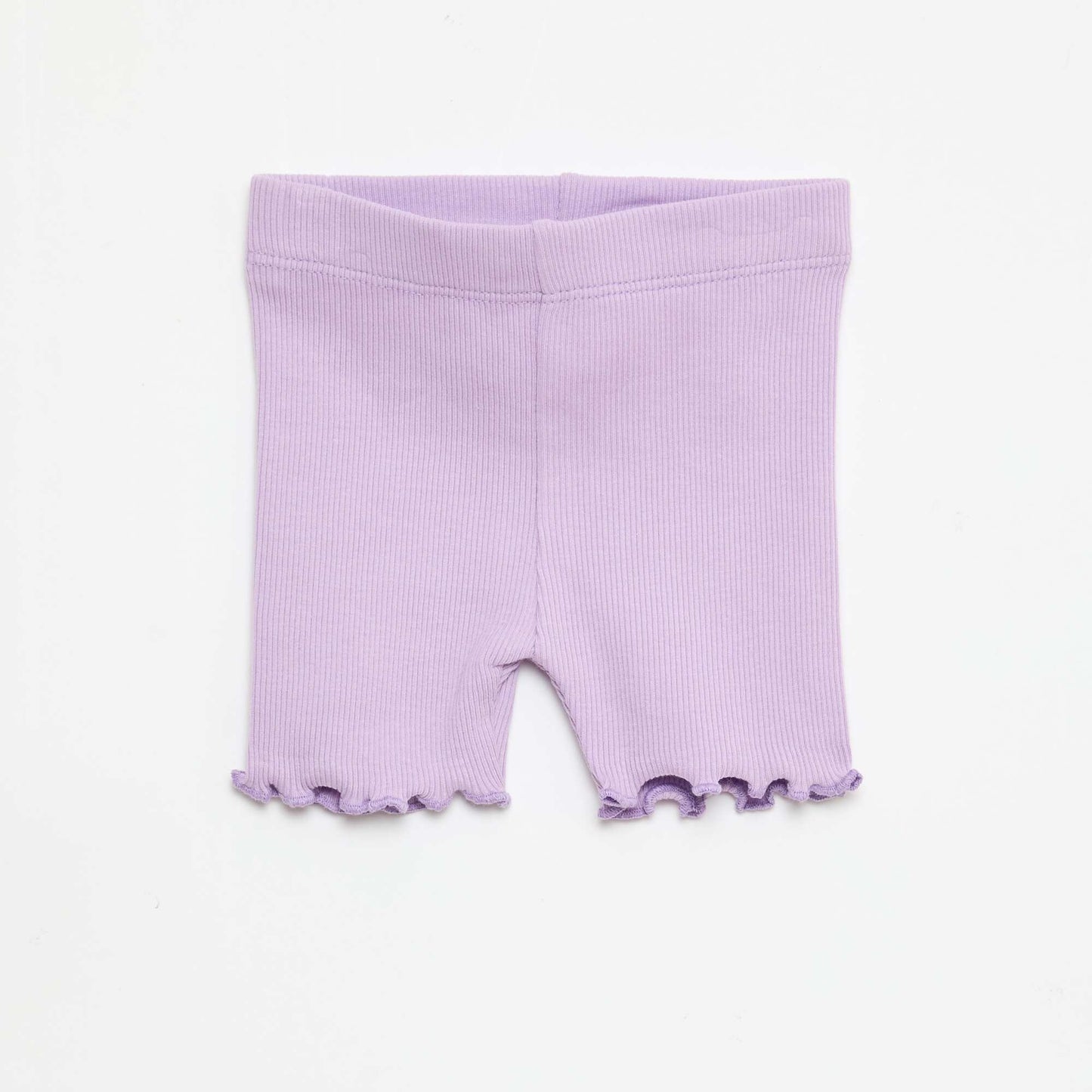 Ribbed Leggings Set - 2 Pack PURPLE