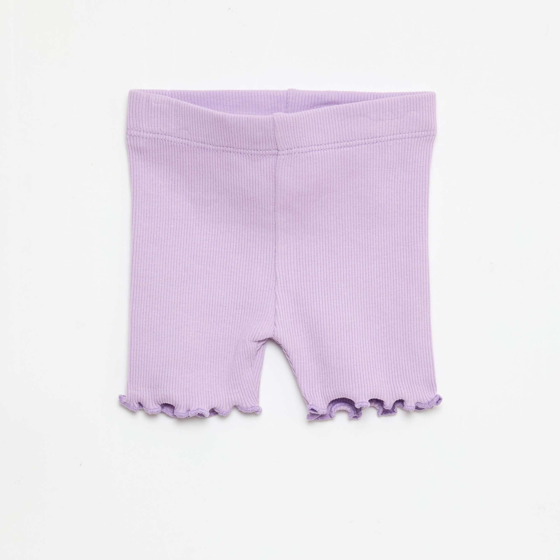 Ribbed Leggings Set - 2 Pack PURPLE